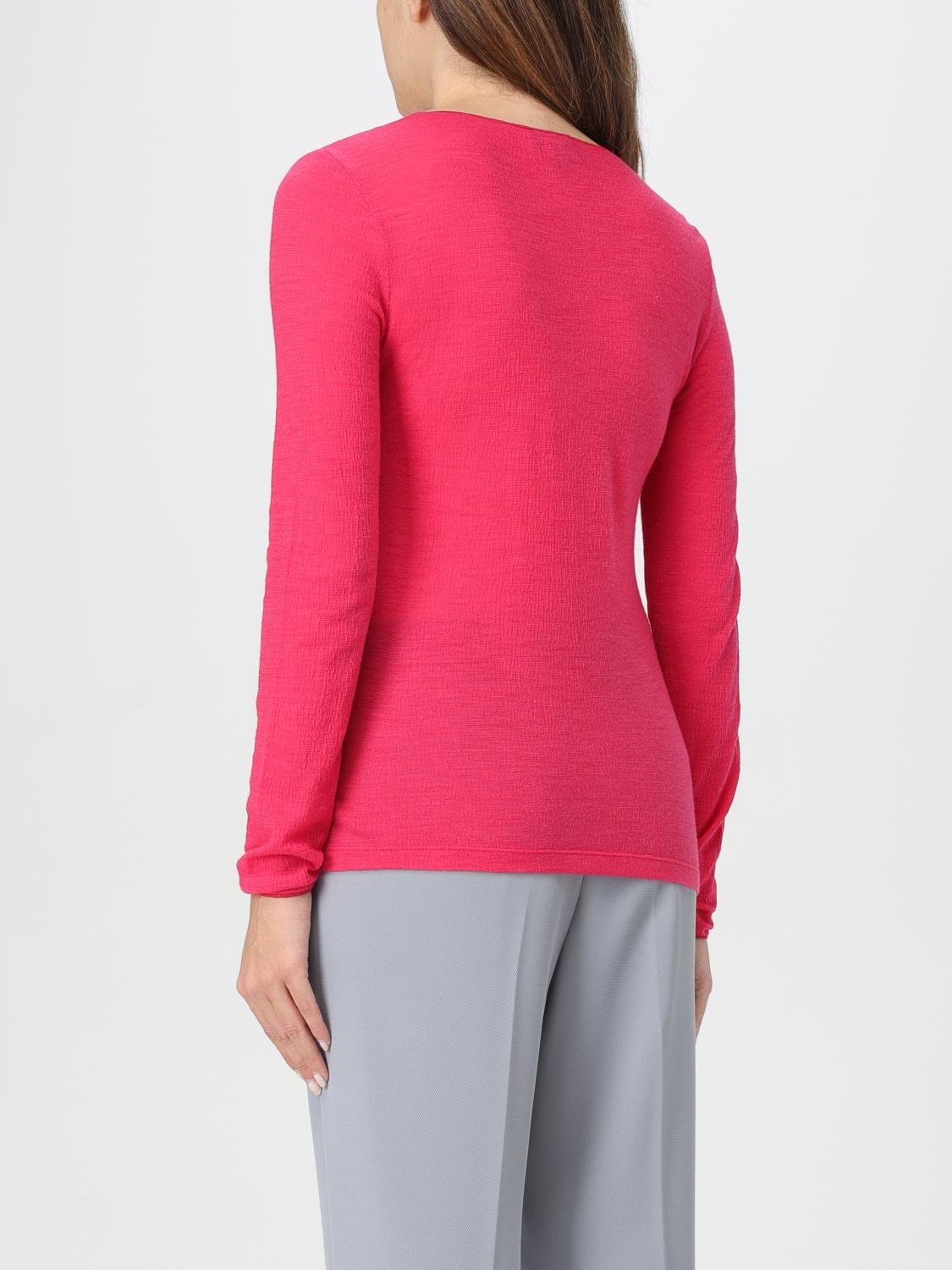 EMPORIO ARMANI TOP: Sweater woman Emporio Armani, Strawberry - Img 2