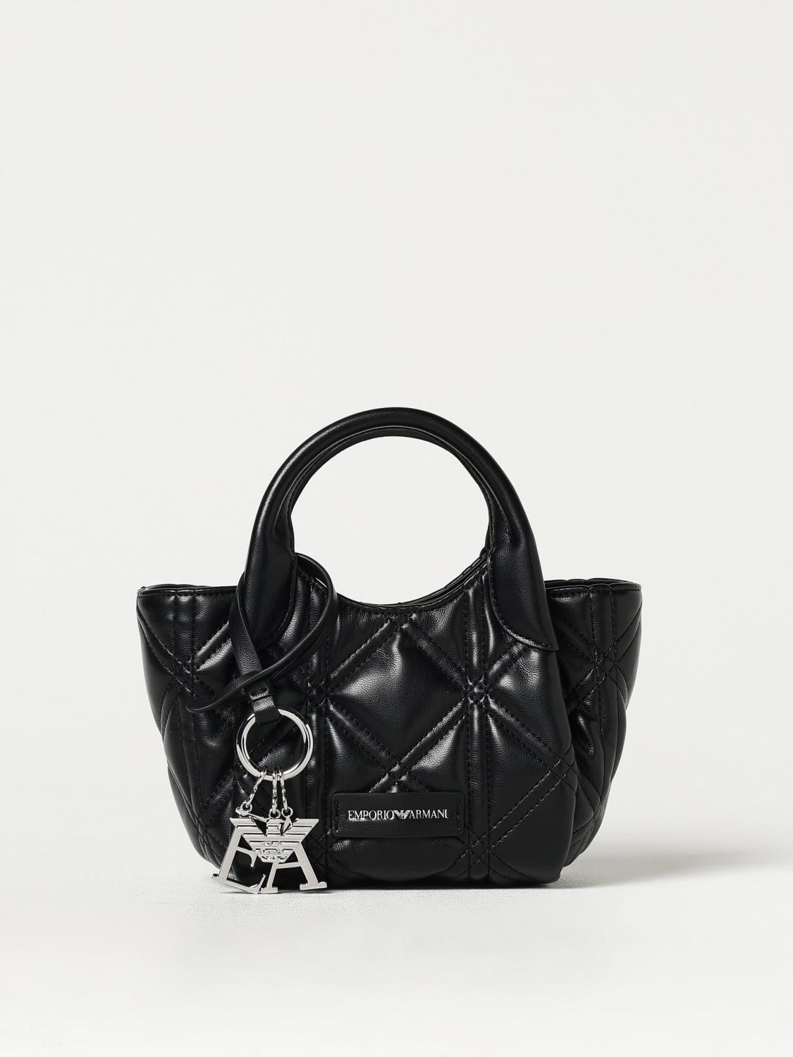 EMPORIO ARMANI HANDBAG: Shoulder bag woman Emporio Armani, Black - Img 1