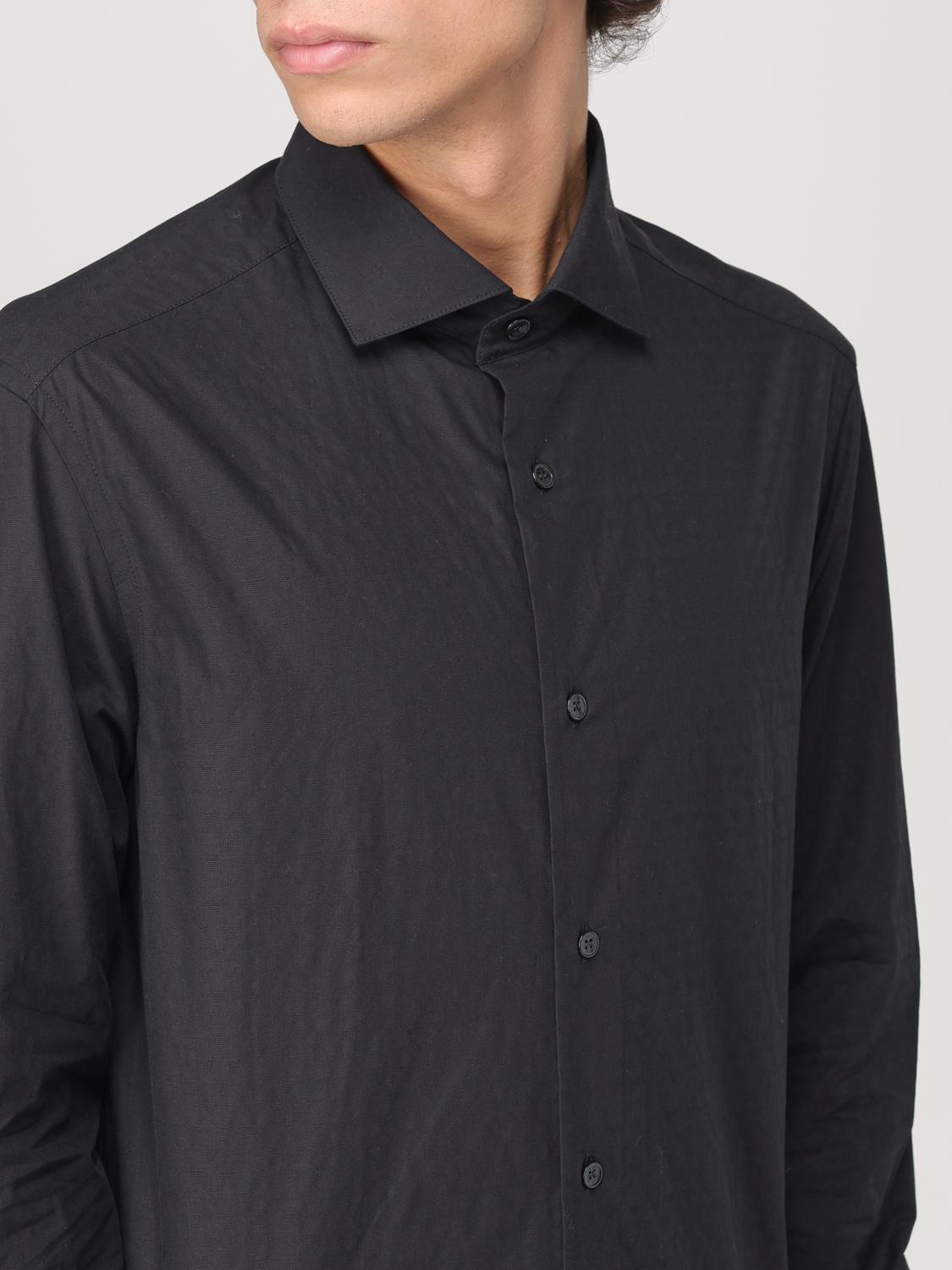 EMPORIO ARMANI SHIRT: Shirt men Emporio Armani, Blue - Img 3