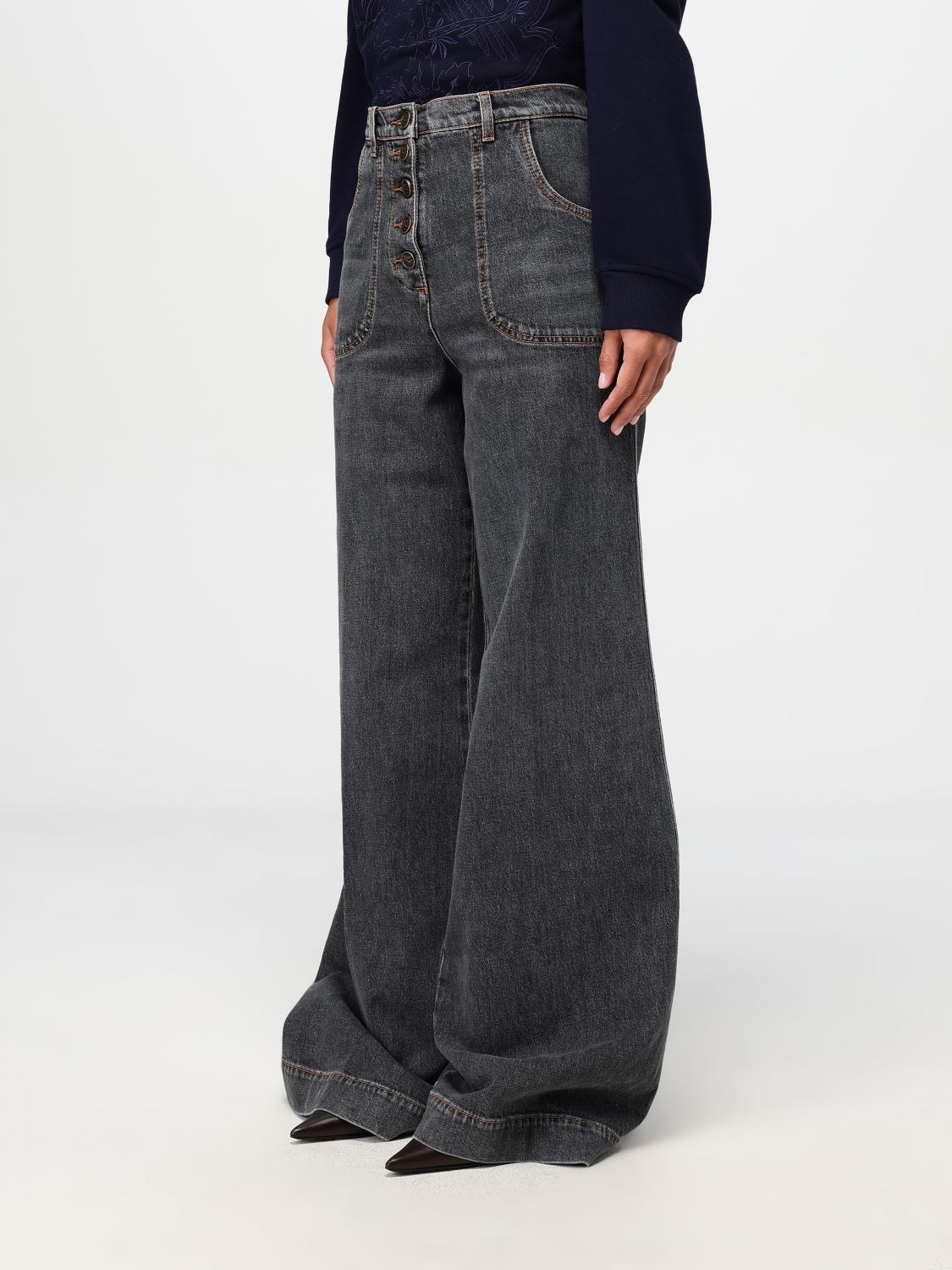 デニム・ジーパン ETRO Women Denim Pants WRNB0004 AD247S9095 GREY ETRO: Jeans woman - Denim | Etro jeans WRNB0004AD247 online
