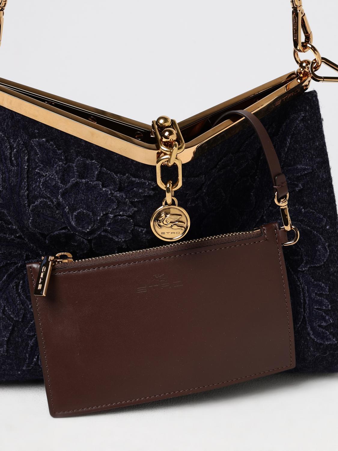 ETRO HANDBAG: Handbag woman Etro, Blue - Img 4