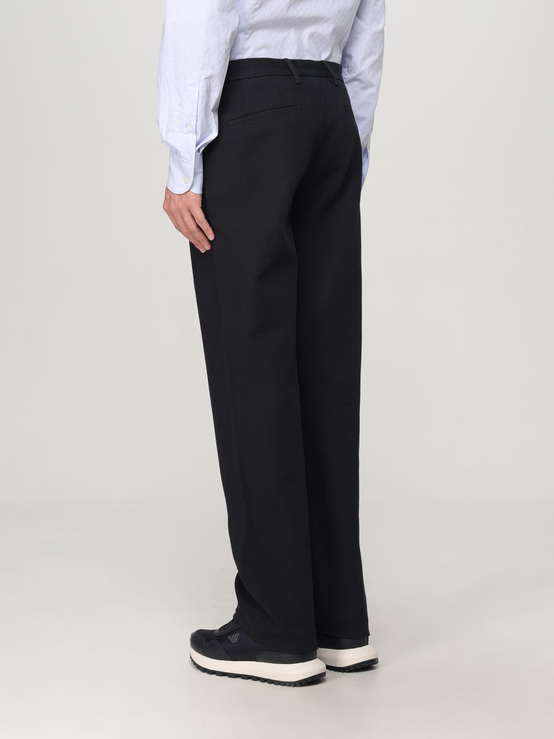 EMPORIO ARMANI PANTS: Pants men Emporio Armani, Black - Img 2