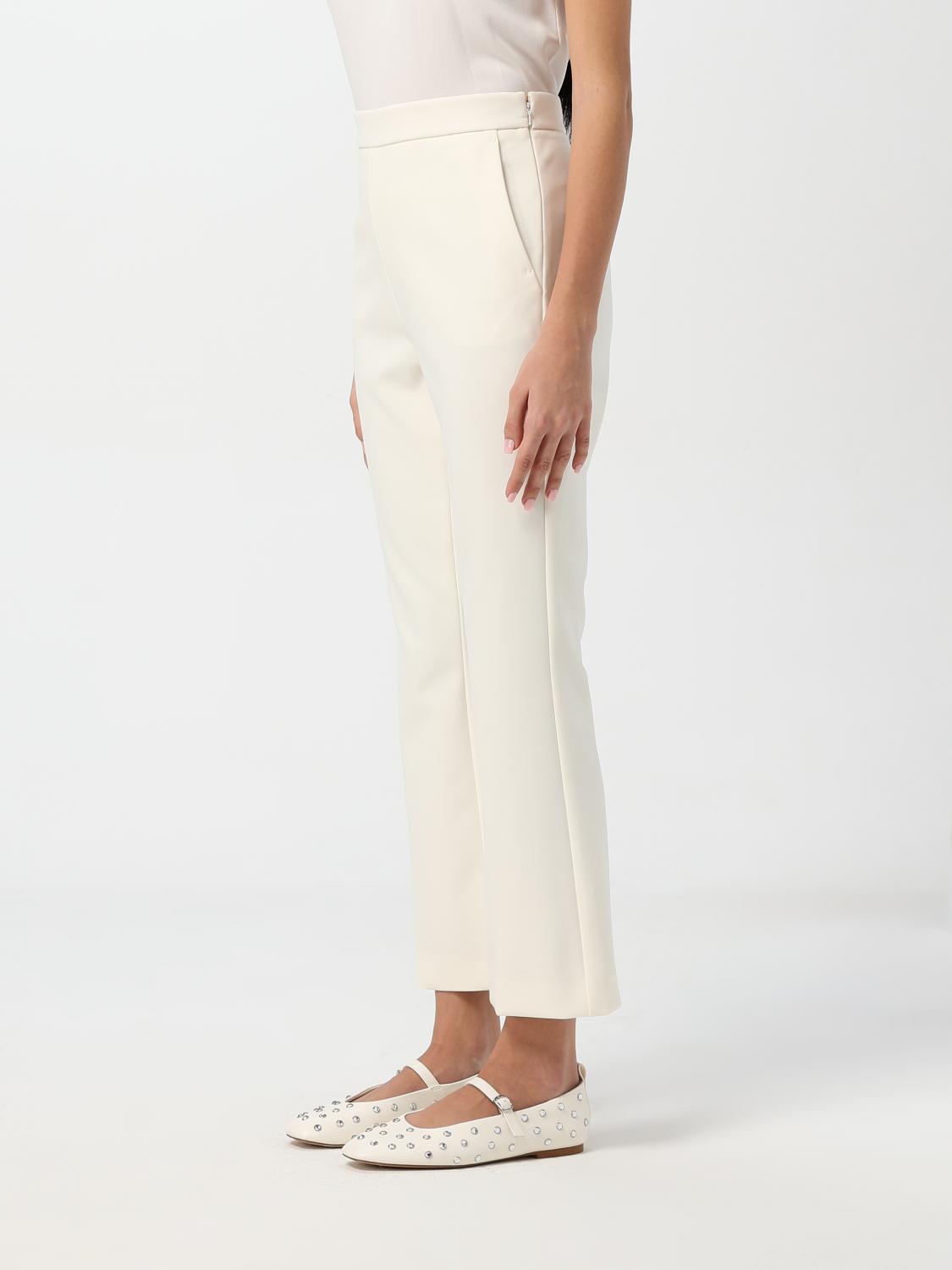 MAX MARA PANTS: Pants woman Max Mara, White - Img 4