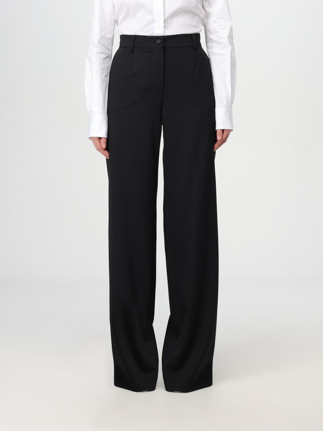 DOLCE & GABBANA PANTS: Pants woman Dolce & Gabbana, Black - Img 1