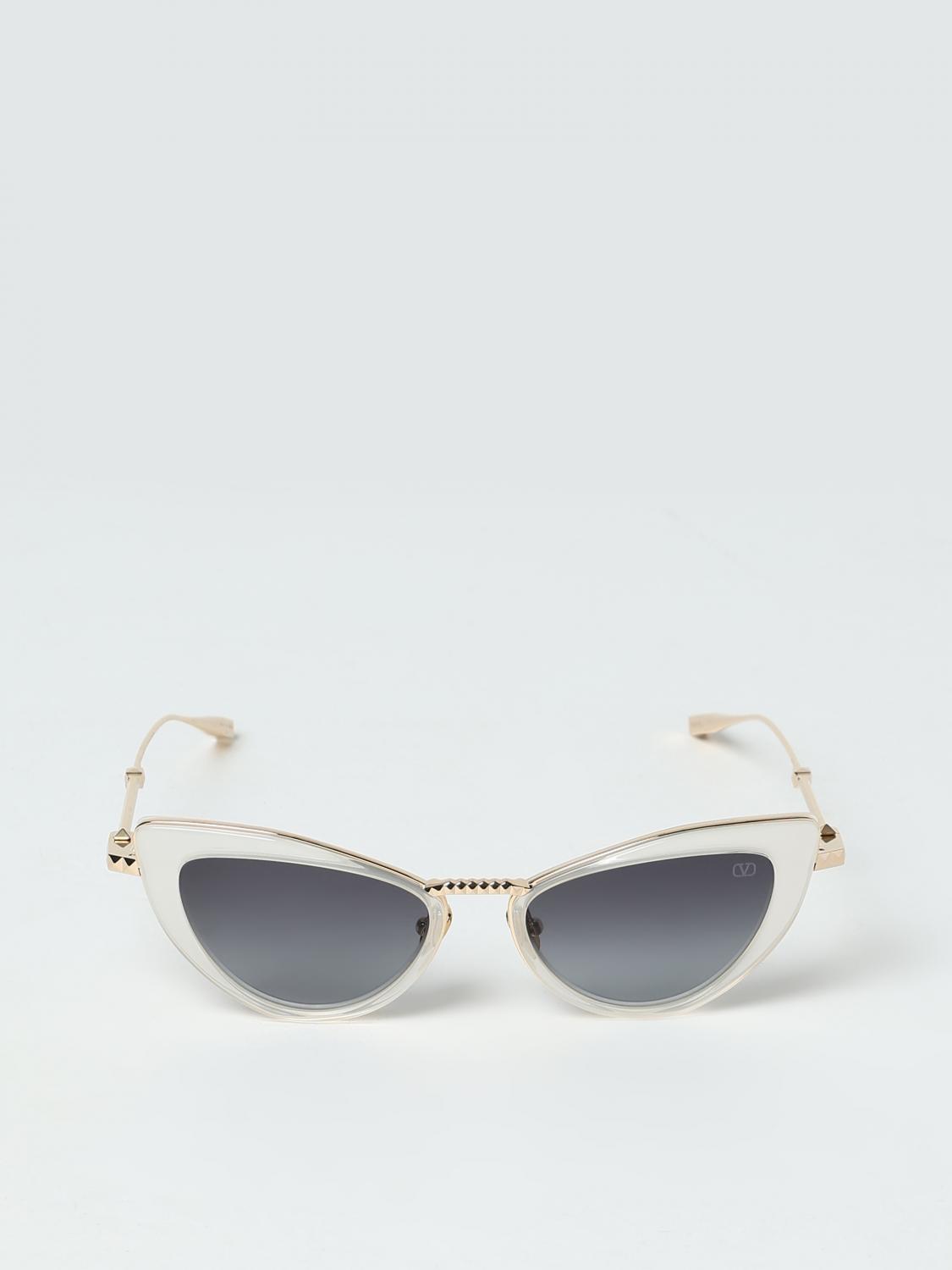 VALENTINO SUNGLASSES: Sunglasses woman Valentino, Gold - Img 3