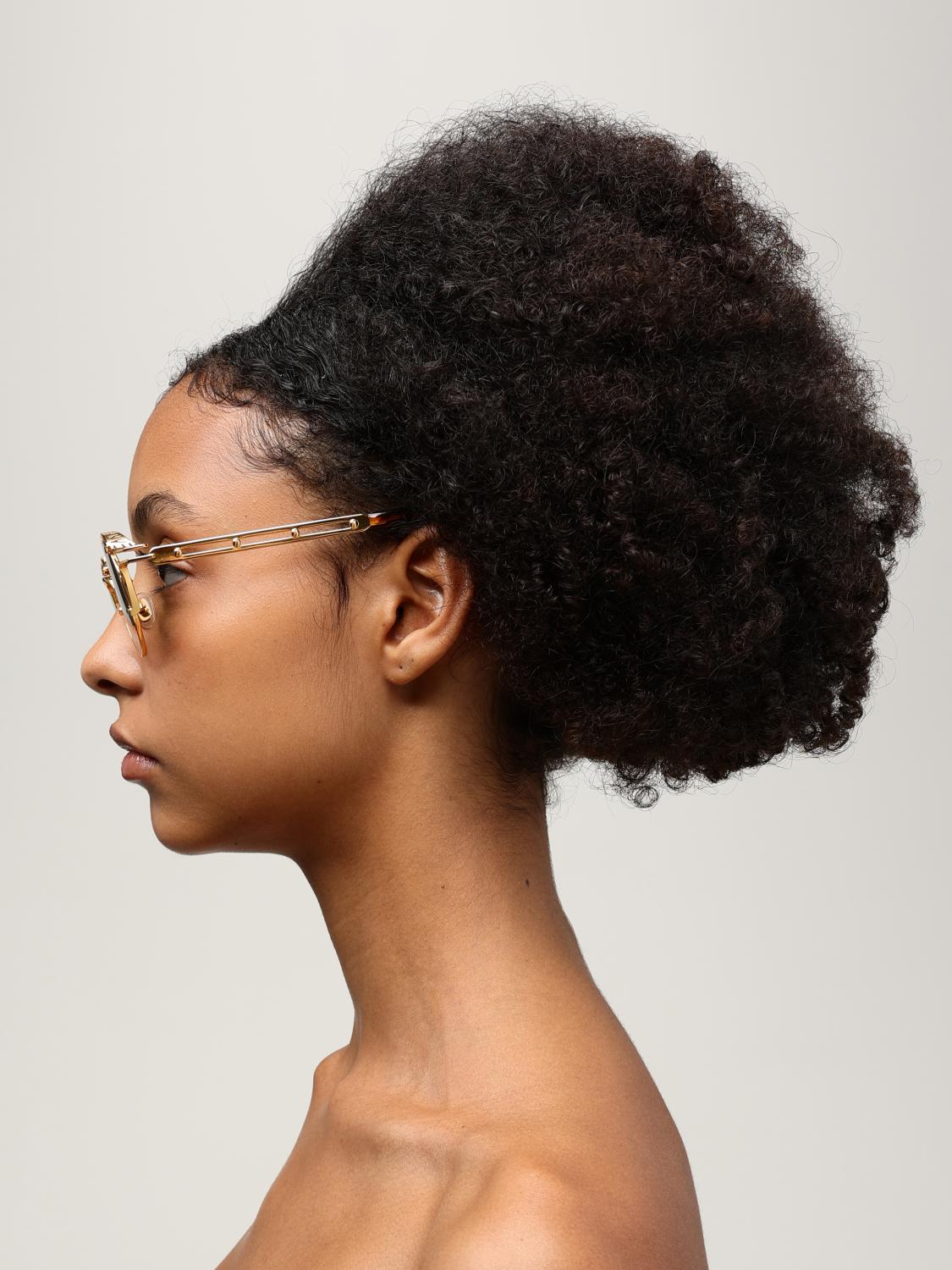 JEAN PAUL GAULTIER OCCHIALI DA SOLE: Occhiali da sole donna Jean Paul Gaultier, Oro - Img 2