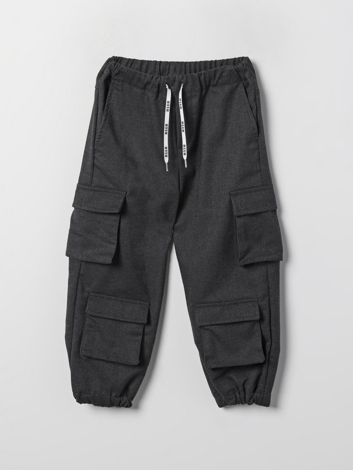 MSGM KIDS PANTALON: Pantalon enfant MSGM Kids, Gris - Img 1