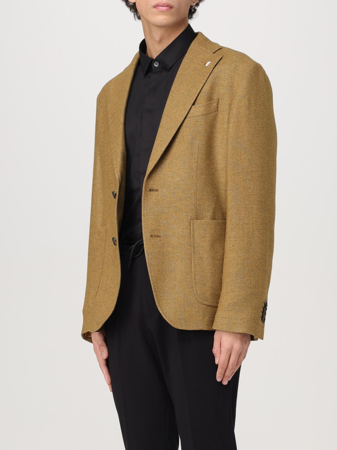 MANUEL RITZ BLAZER: Blazer men Manuel Ritz, Mustard - Img 3