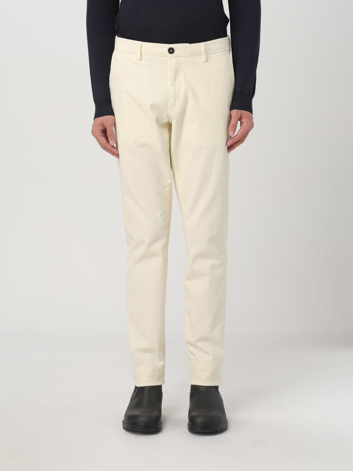 MANUEL RITZ PANTALONI: Pantalone Manuel Ritz in cotone , Bianco - Img 1