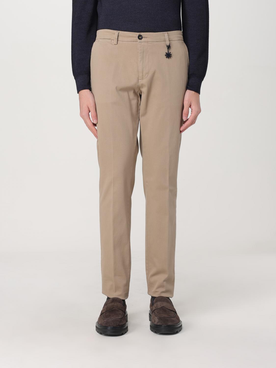 MANUEL RITZ PANTS: Pants men Manuel Ritz, Sand - Img 1