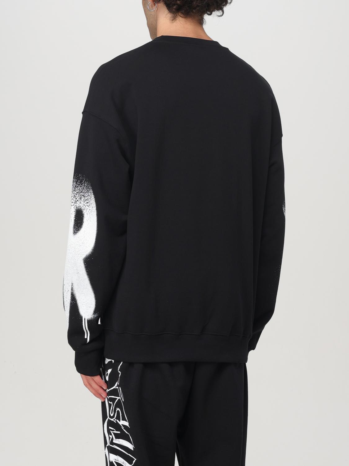 DISCLAIMER SWEATSHIRT: Pullover herren Disclaimer, Schwarz - Img 2