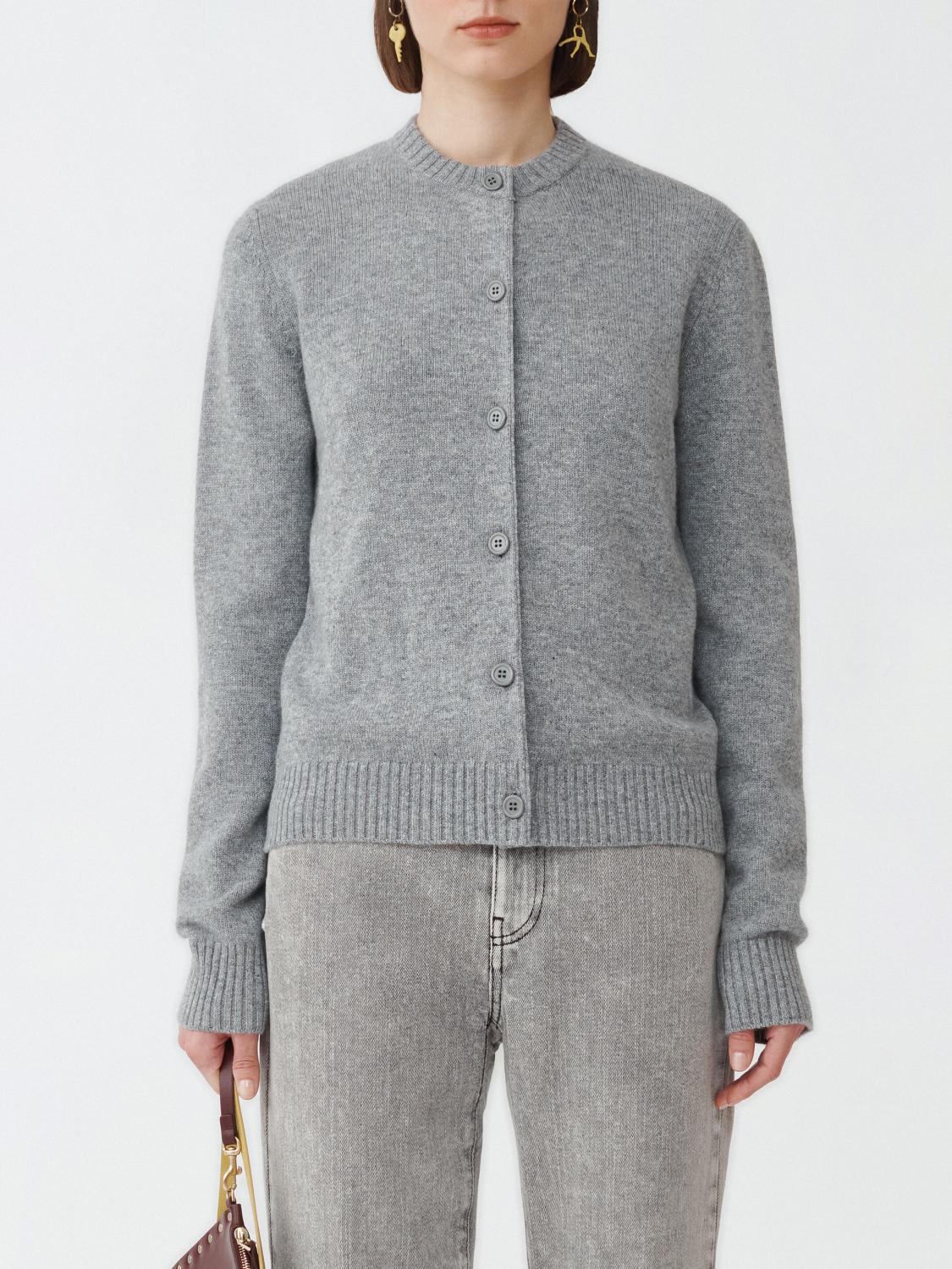 FABIANA FILIPPI CARDIGAN: Fabiana Filippi women's cardigan, Grey - Img 1