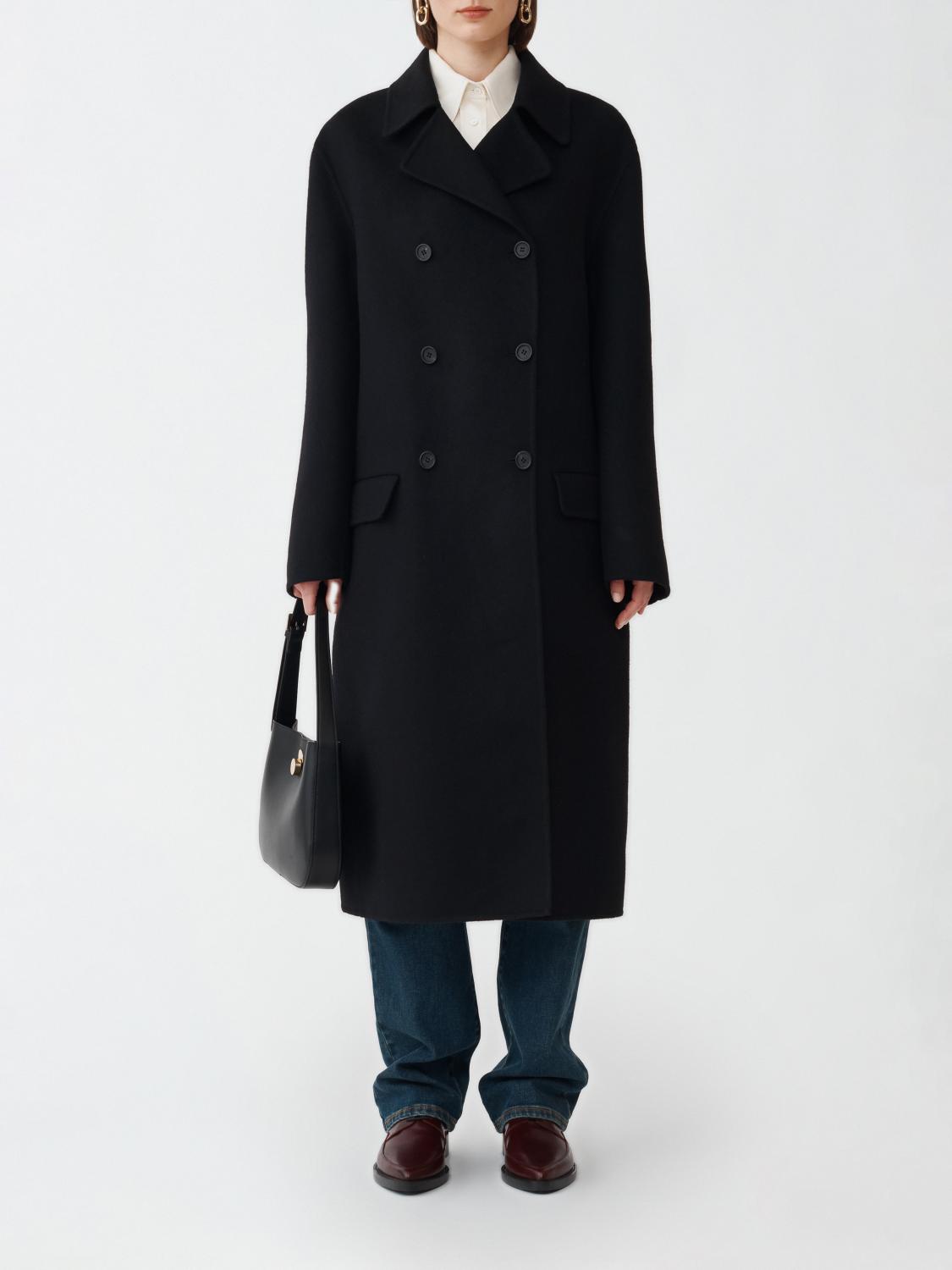 FABIANA FILIPPI COAT: Coat woman Fabiana Filippi, Black - Img 1