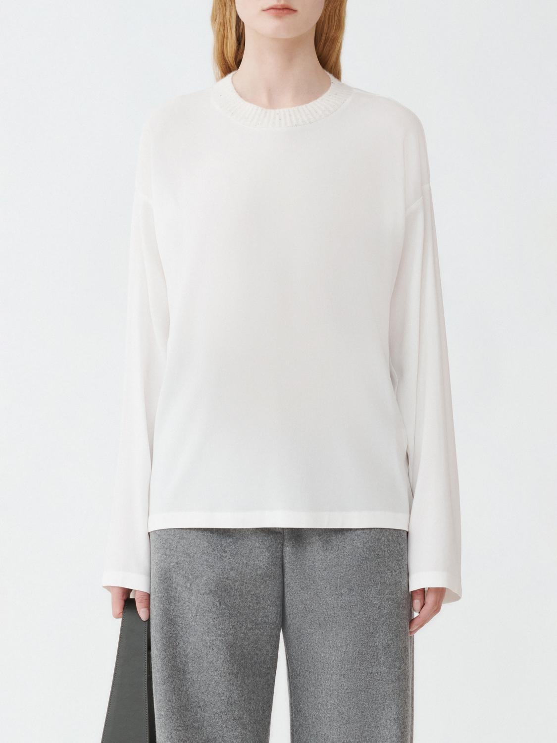 FABIANA FILIPPI SWEATER: Top woman Fabiana Filippi, White - Img 1