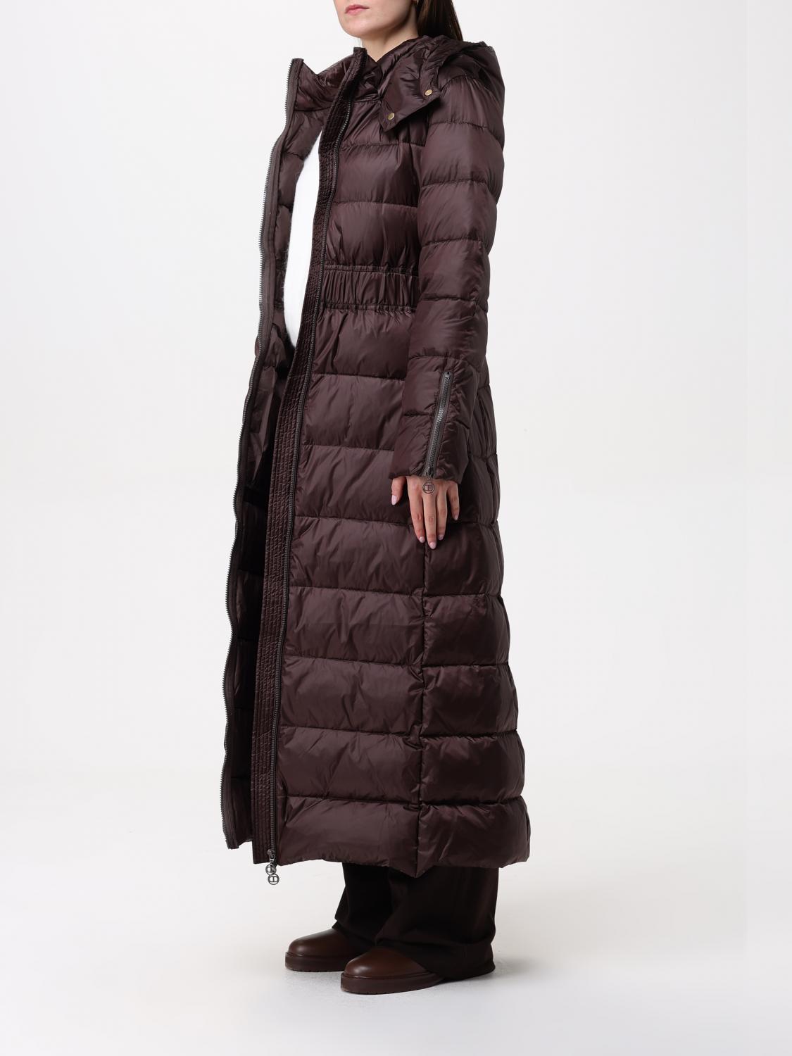 TWINSET CHAQUETA: Chaqueta mujer Twinset, Café - Img 3