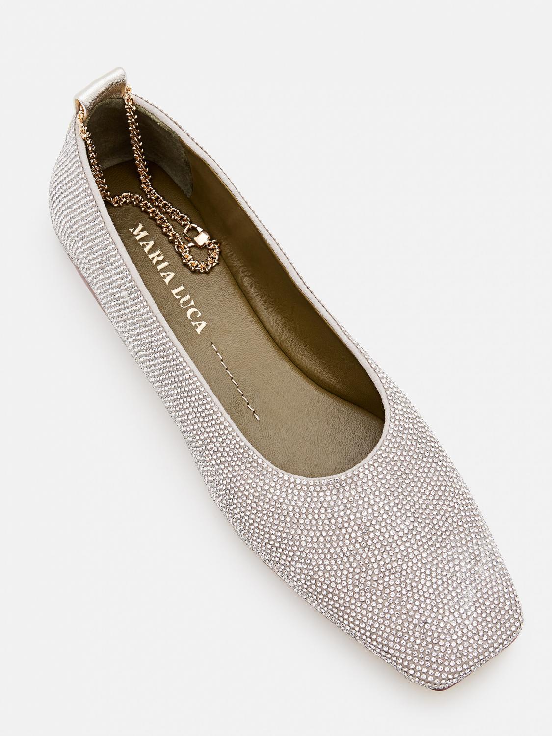 MARIA LUCA BALLET FLATS: Ballet flats woman Maria Luca, Silver - Img 4