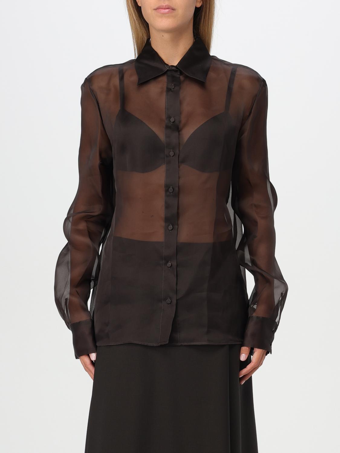 FABIANA FILIPPI SHIRT: Shirt woman Fabiana Filippi, Brown - Img 1