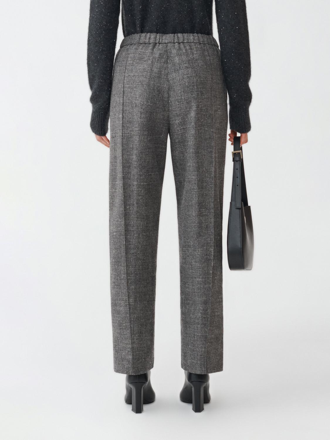 FABIANA FILIPPI PANTS: Pants woman Fabiana Filippi, Graphite - Img 3