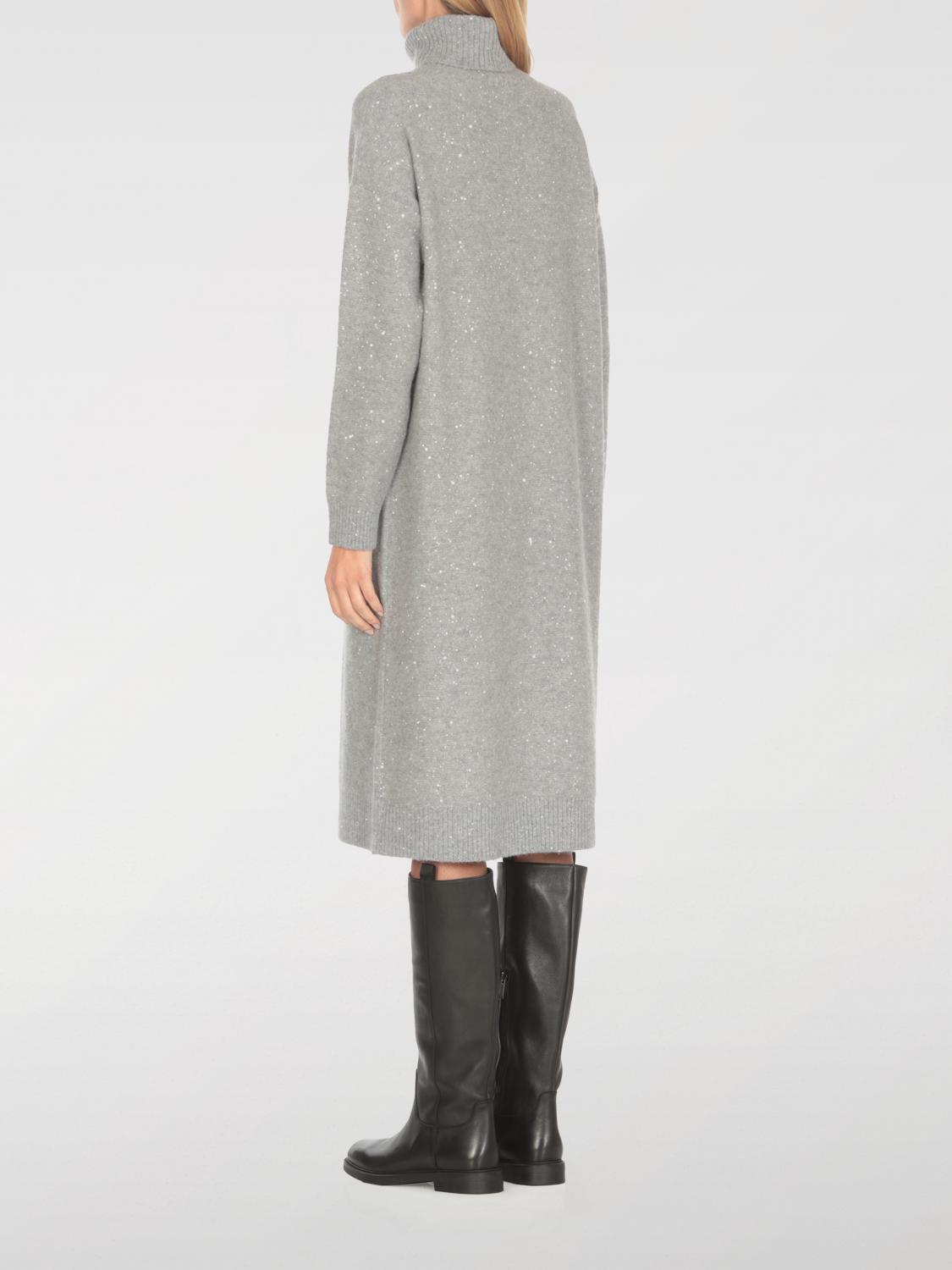 FABIANA FILIPPI DRESS: Dress woman Fabiana Filippi, Grey - Img 3