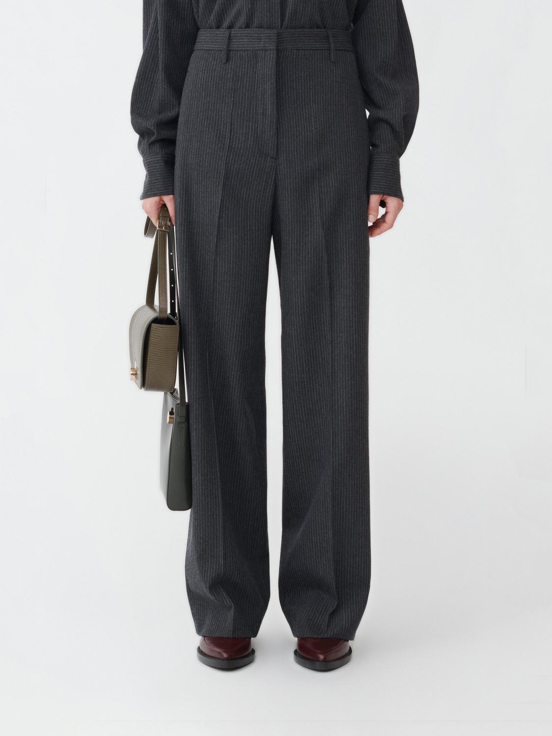 FABIANA FILIPPI PANTS: Pants woman Fabiana Filippi, Charcoal - Img 1