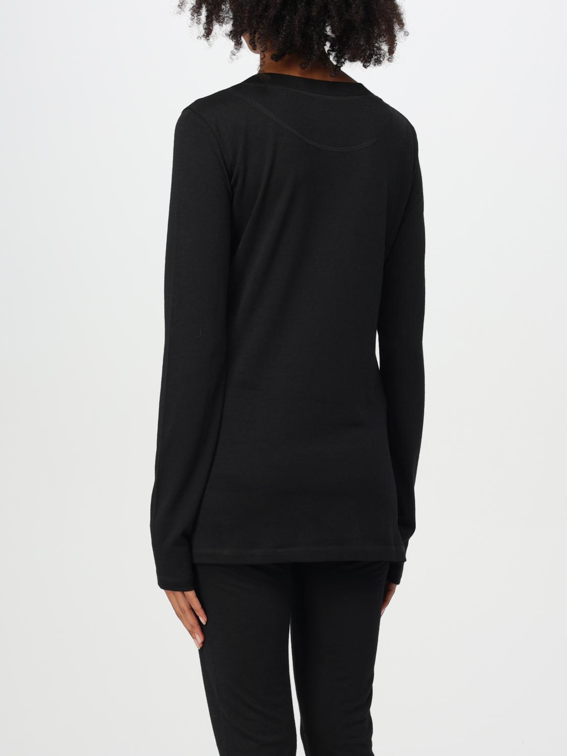 JIL SANDER T-SHIRT: T-shirt woman Jil Sander, Black - Img 3