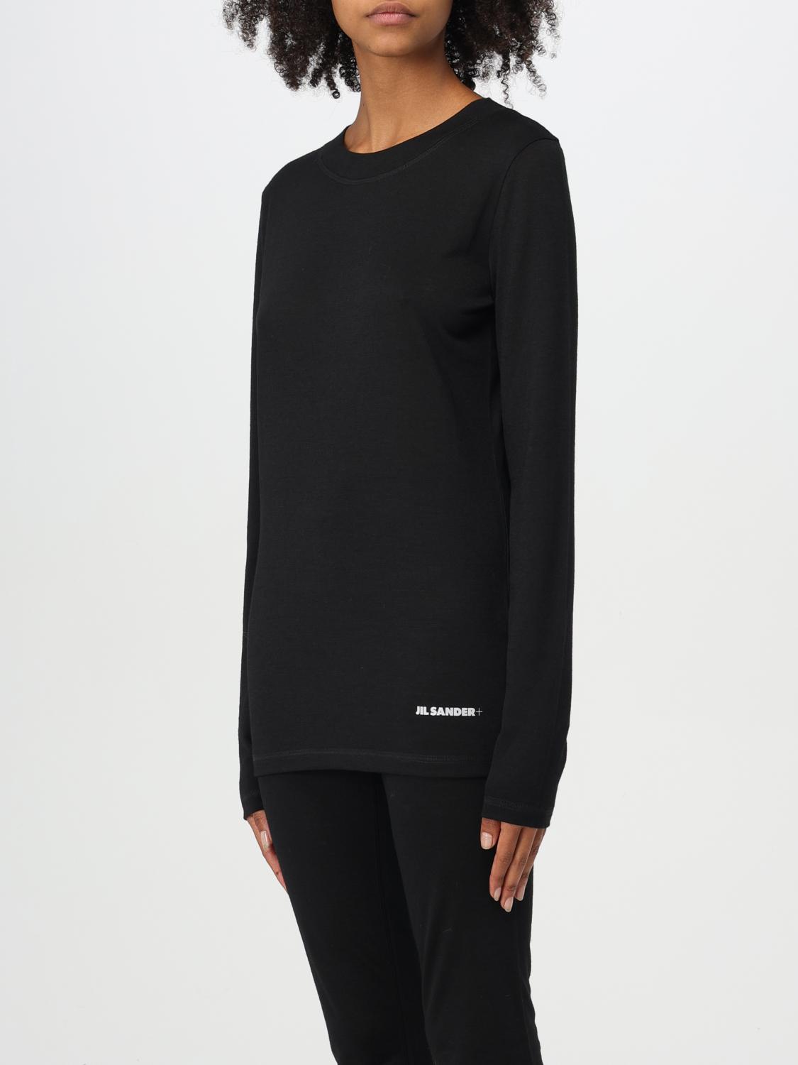 JIL SANDER T-SHIRT: T-shirt woman Jil Sander, Black - Img 4