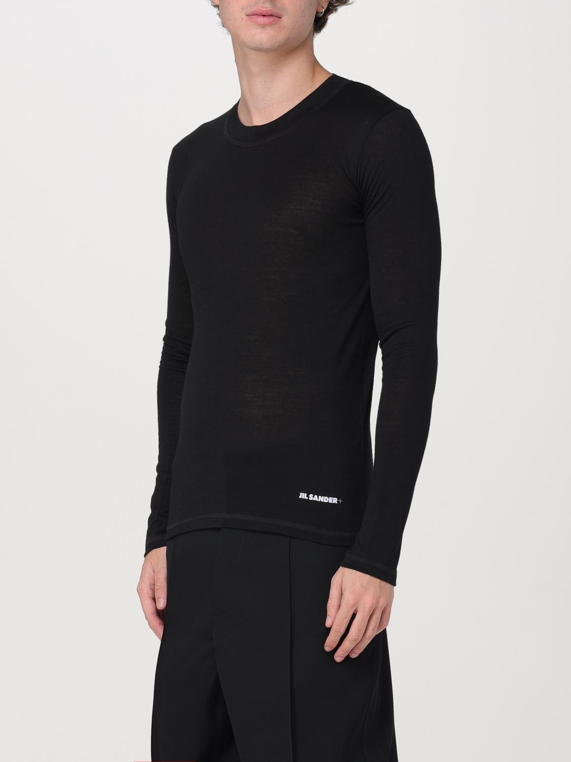 JIL SANDER T-SHIRT: T-shirt men Jil Sander, Black - Img 4