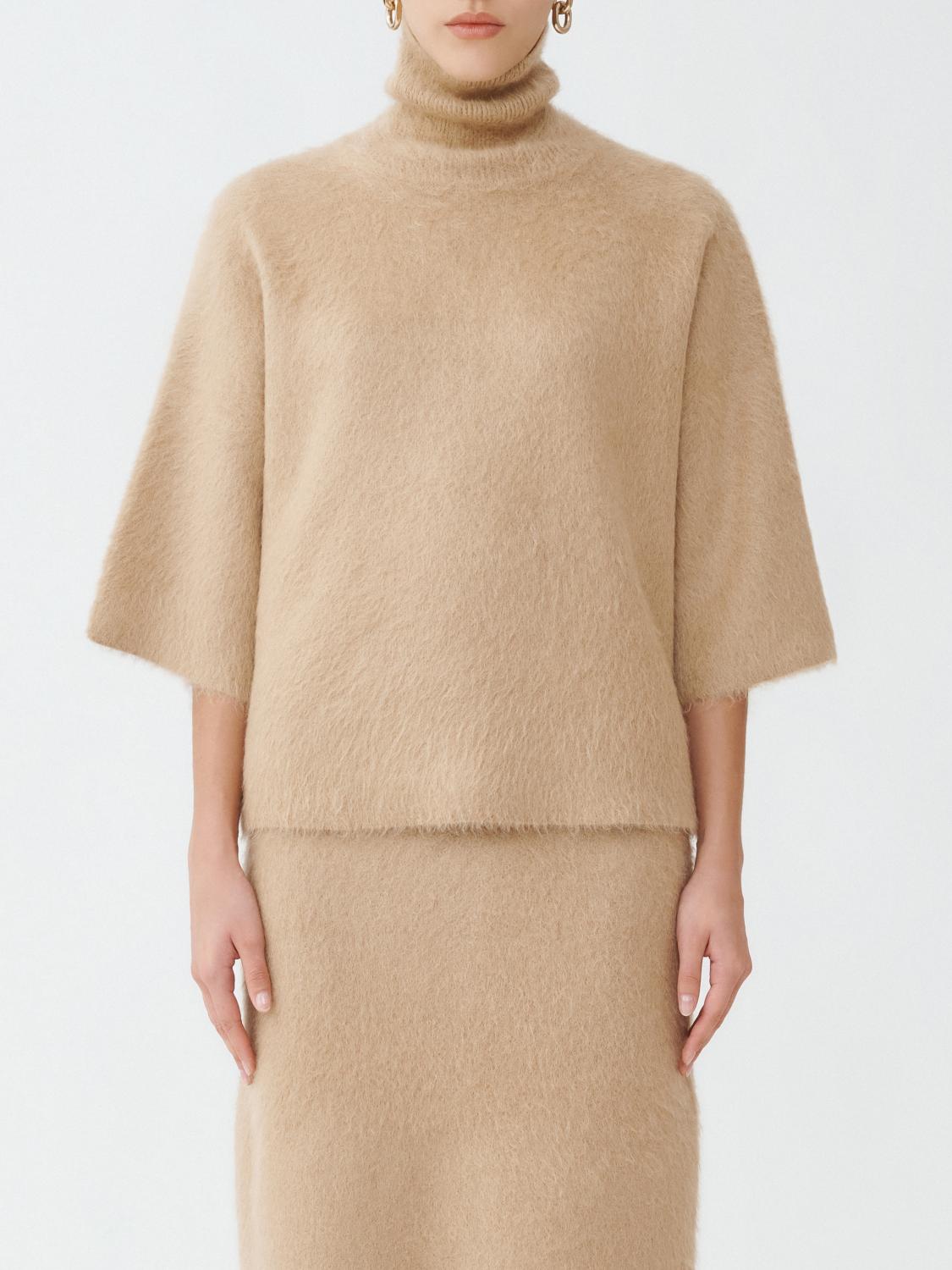 FABIANA FILIPPI SWEATER: Sweater woman Fabiana Filippi, Camel - Img 1