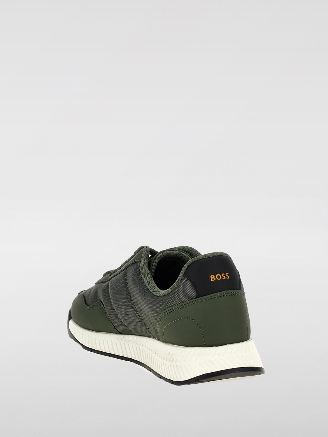 BOSS SNEAKERS: Sneakers men Boss, Green - Img 3