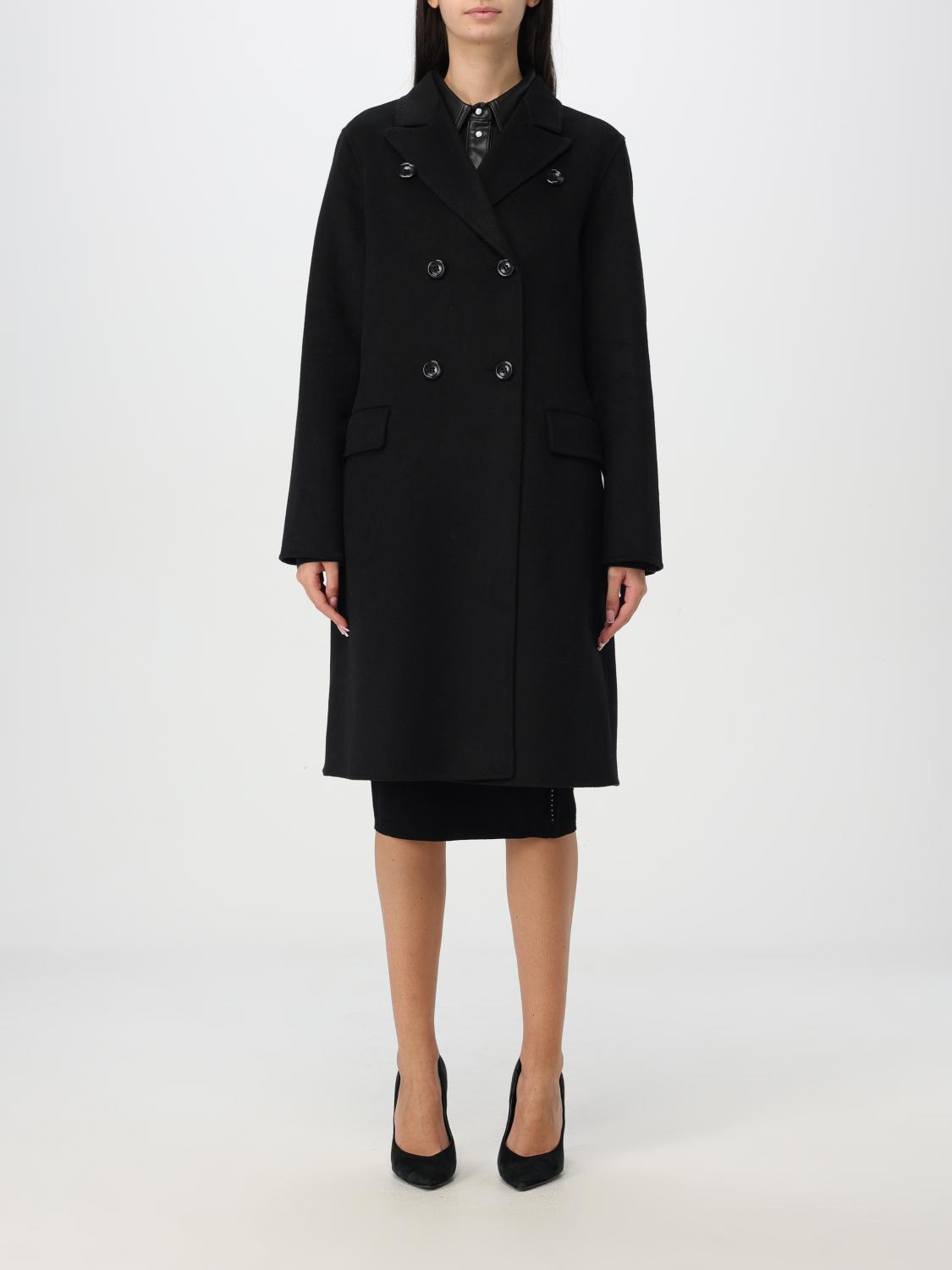 LIU JO COAT: Coat woman Liu Jo, Black - Img 1