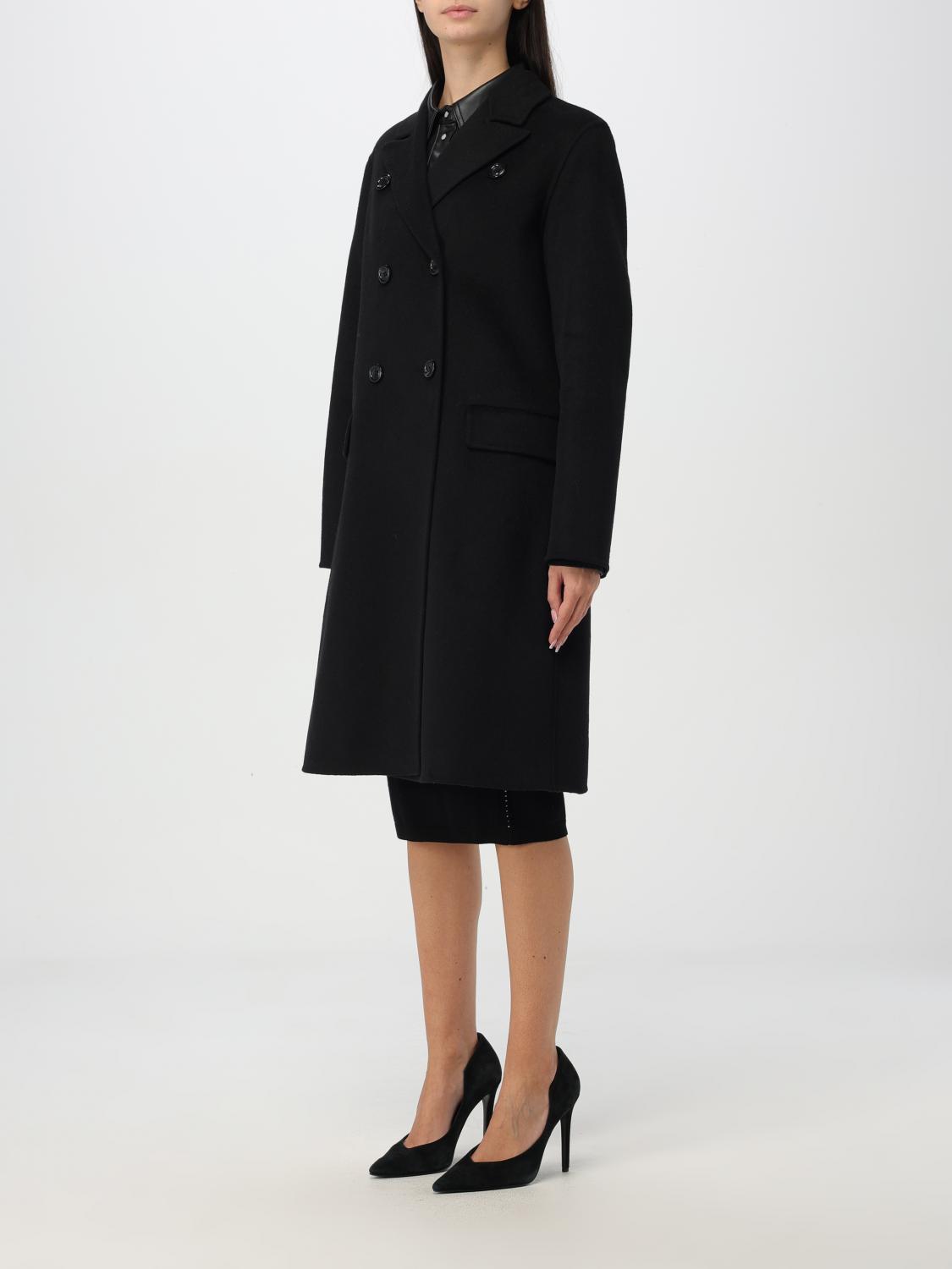 LIU JO COAT: Coat woman Liu Jo, Black - Img 3