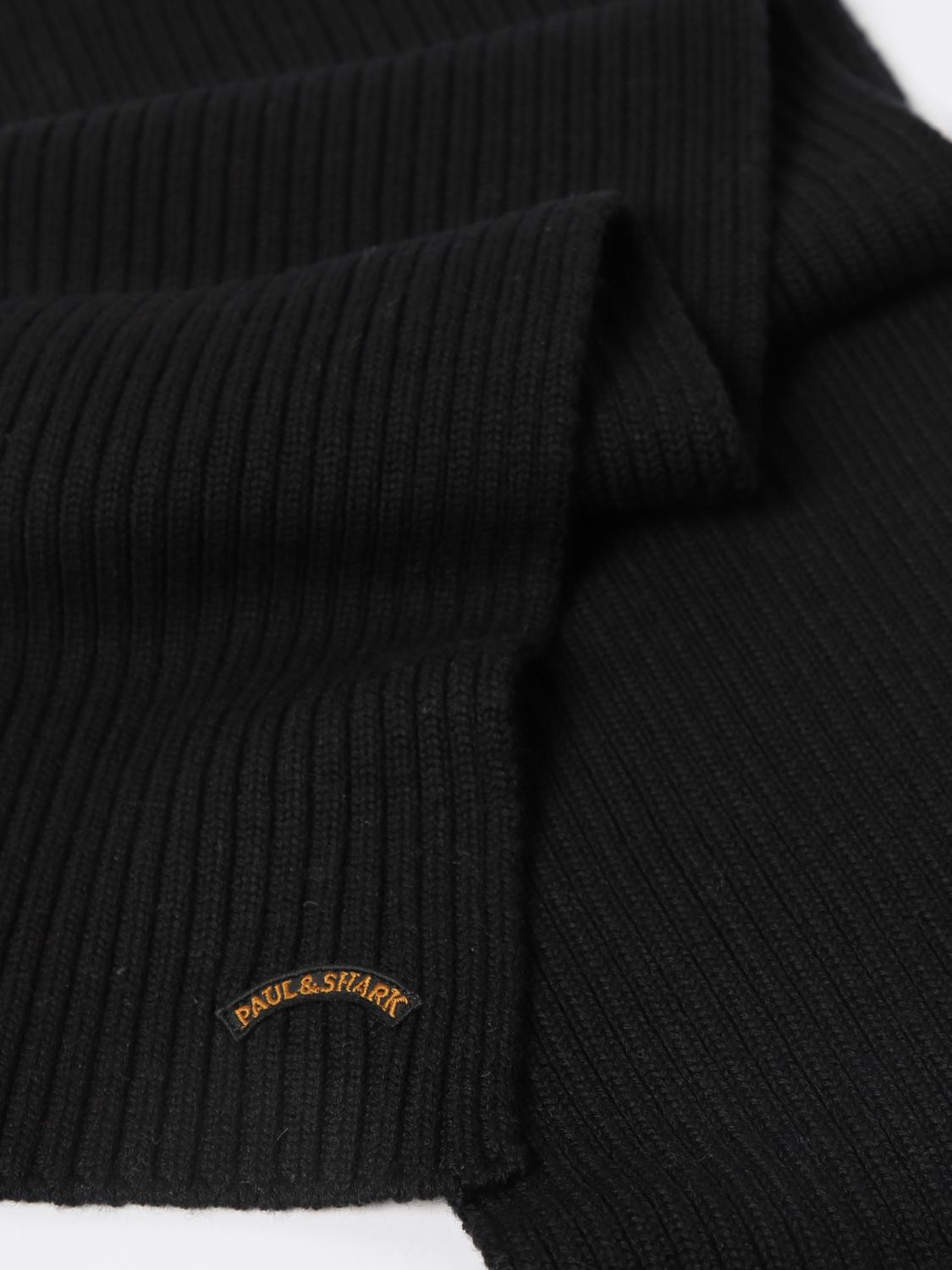PAUL & SHARK SCARF: Scarf men Paul & Shark, Black - Img 3