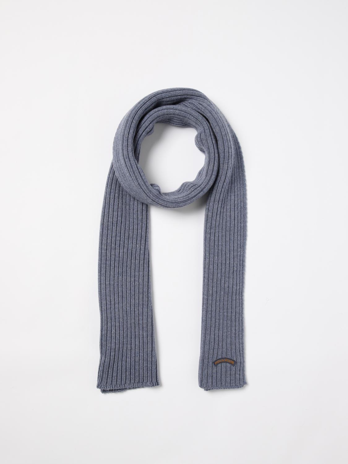PAUL & SHARK SCARF: Scarf men Paul & Shark, Gnawed Blue - Img 2