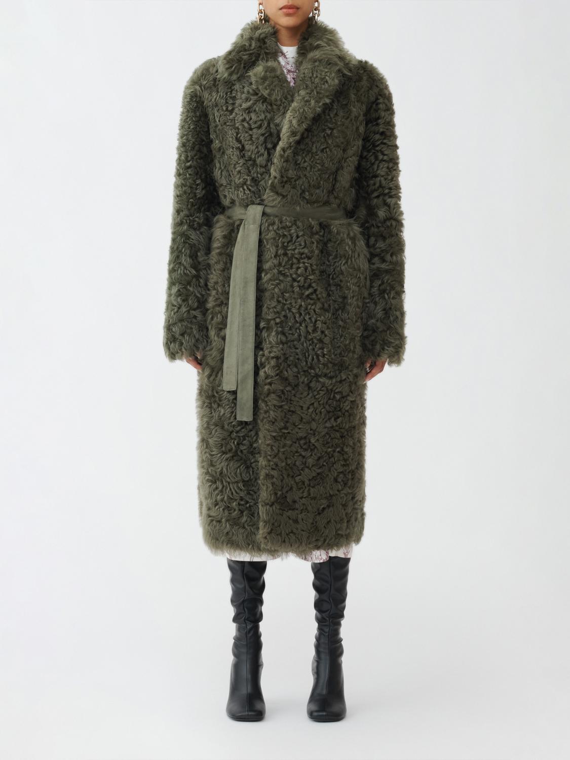 FABIANA FILIPPI FUR COATS: Coat woman Fabiana Filippi, Green - Img 1