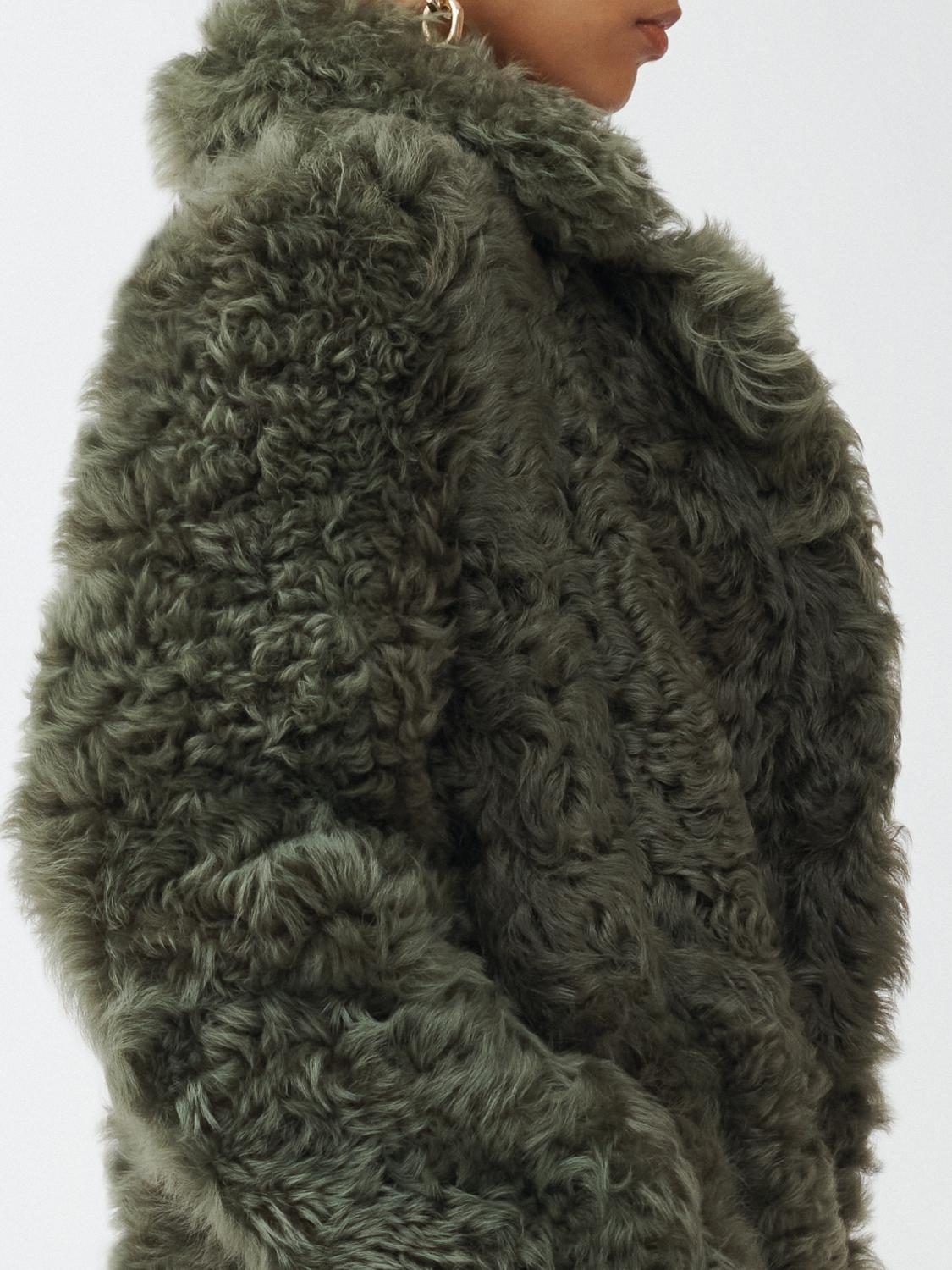 FABIANA FILIPPI FUR COATS: Coat woman Fabiana Filippi, Green - Img 4