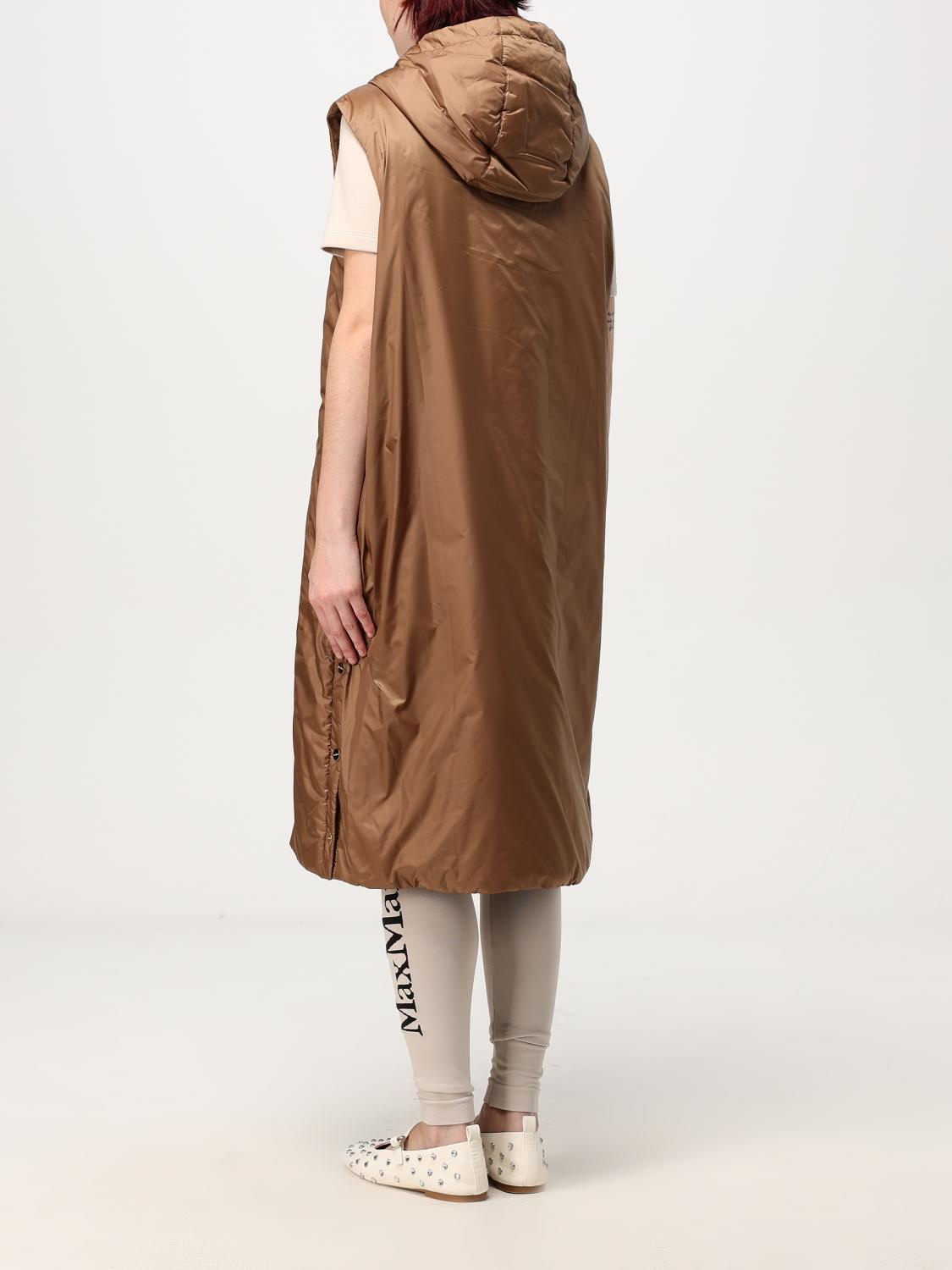 MAX MARA THE CUBE WAISTCOAT: Waistcoat woman Max Mara The Cube, Brown - Img 2