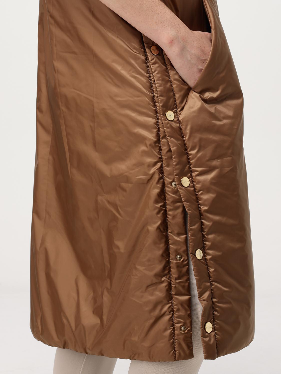 MAX MARA THE CUBE WAISTCOAT: Waistcoat woman Max Mara The Cube, Brown - Img 3