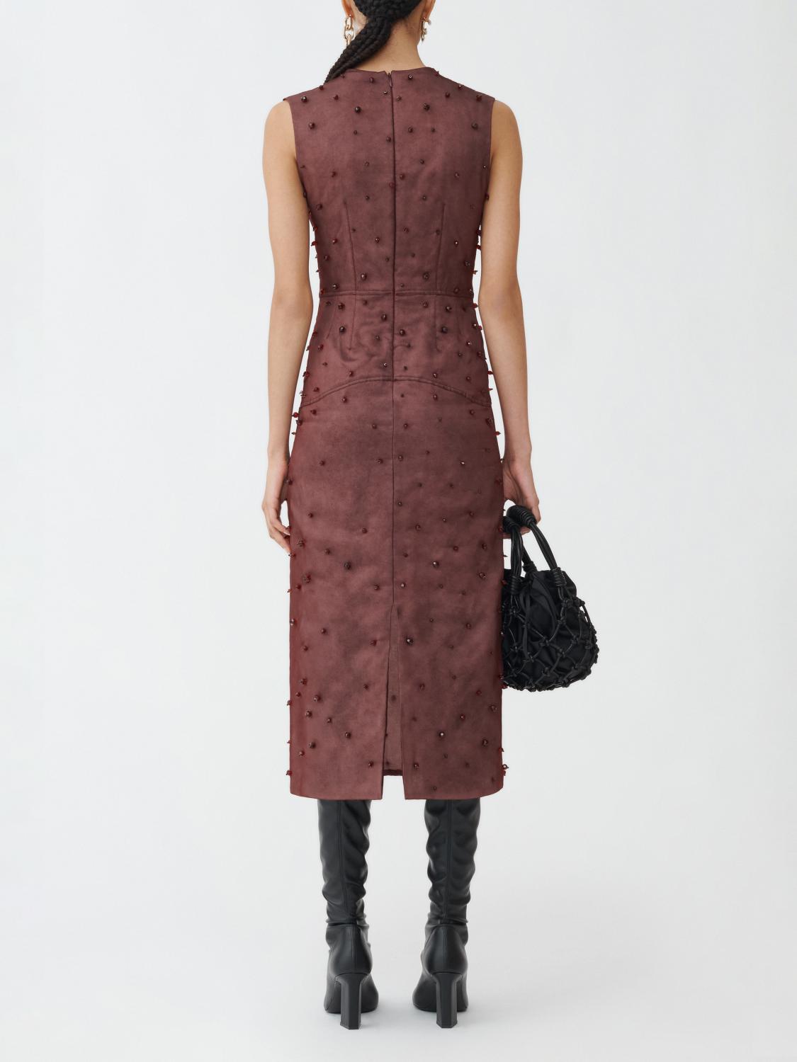 FABIANA FILIPPI DRESS: Dress woman Fabiana Filippi, Burgundy - Img 2