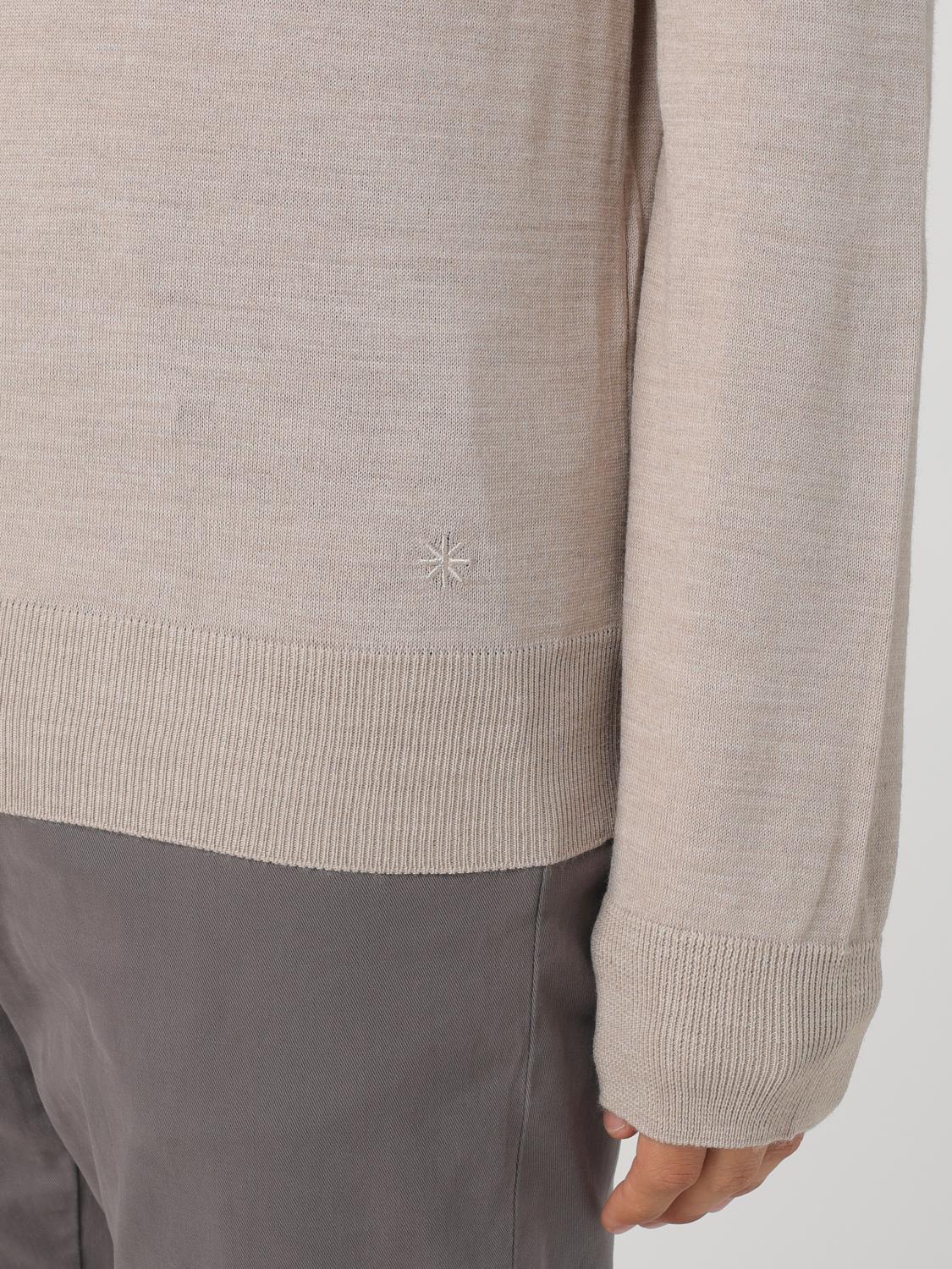 MANUEL RITZ PULLOVER: Pullover herren Manuel Ritz, Beige - Img 3
