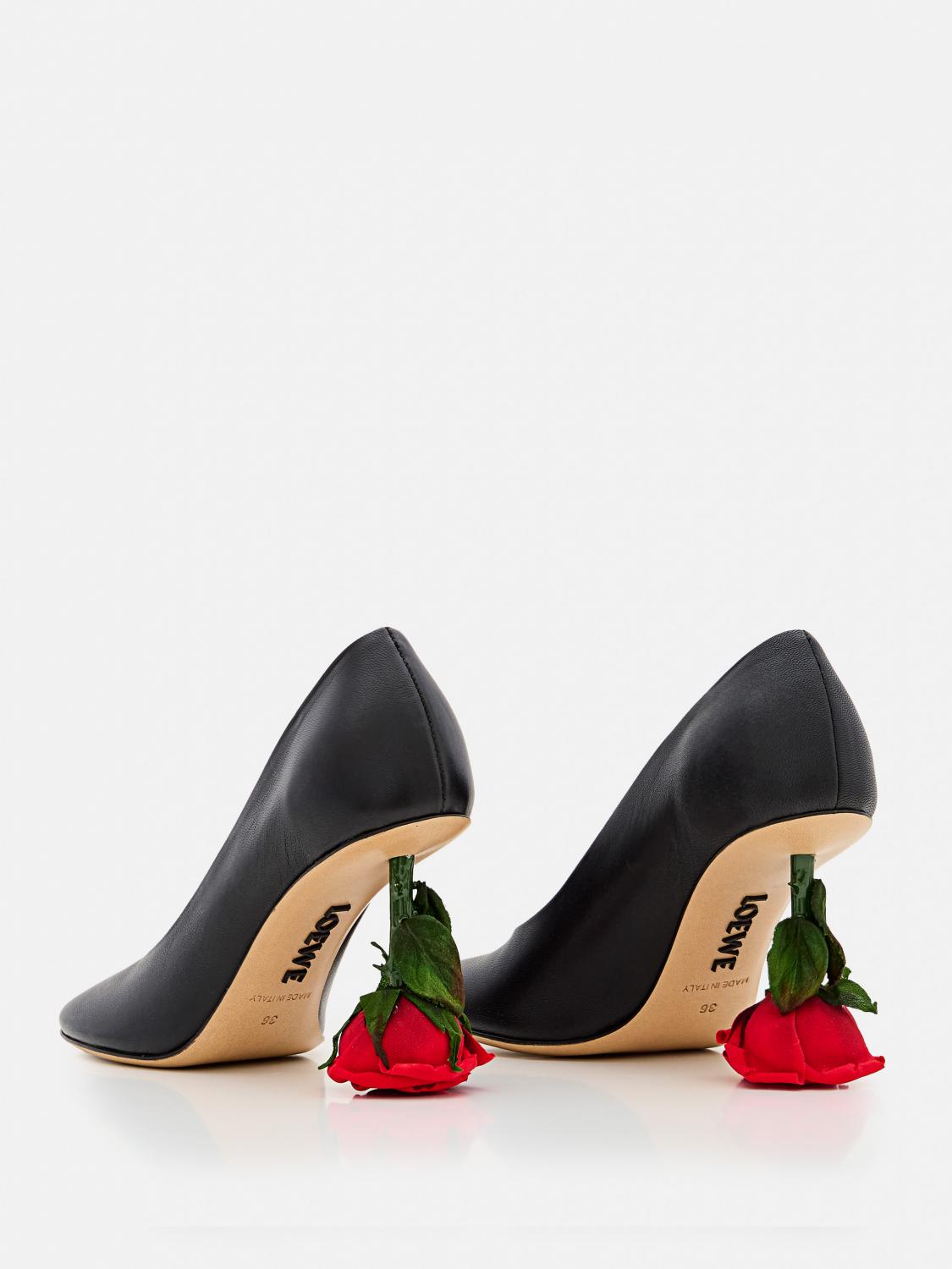 LOEWE PUMPS: High heel shoes woman Loewe, Black - Img 3