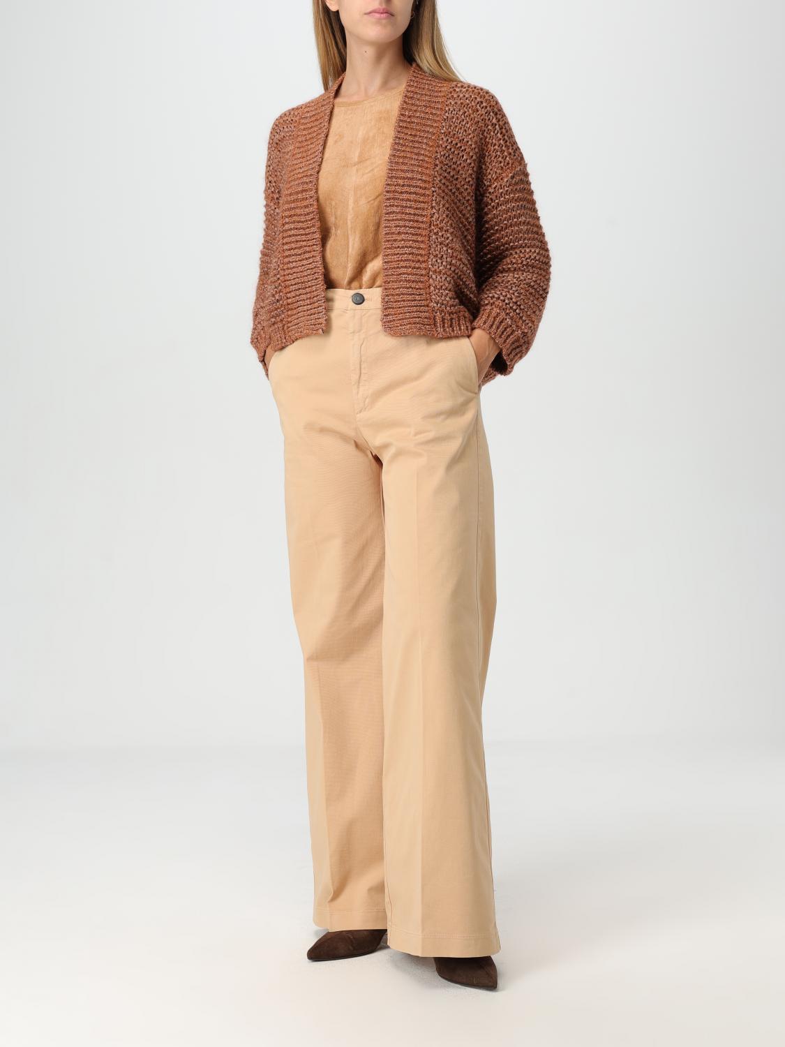 FORTE FORTE PANTS: Pants woman Forte Forte, Camel - Img 2