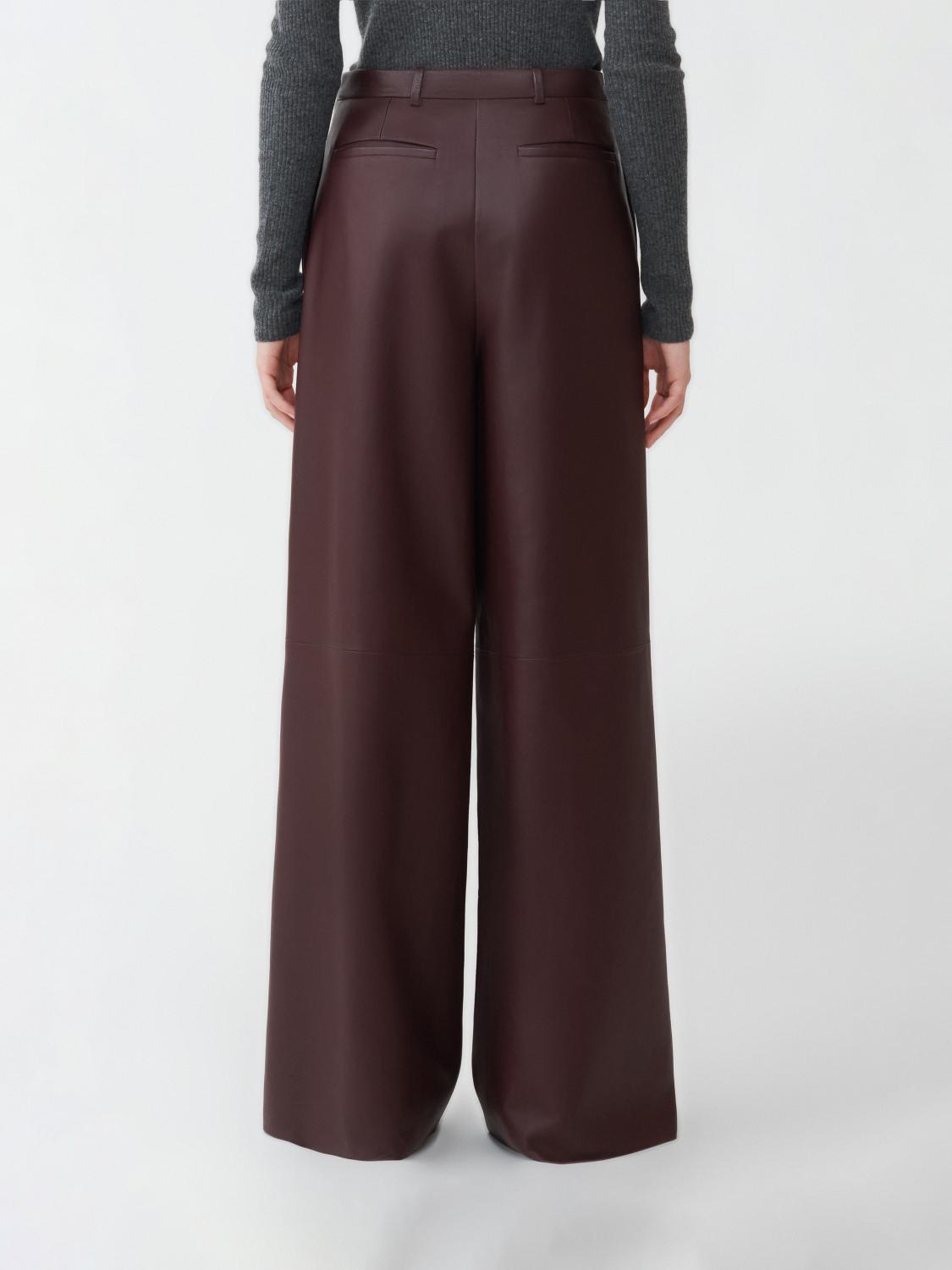 FABIANA FILIPPI PANTS: Pants woman Fabiana Filippi, Burgundy - Img 3