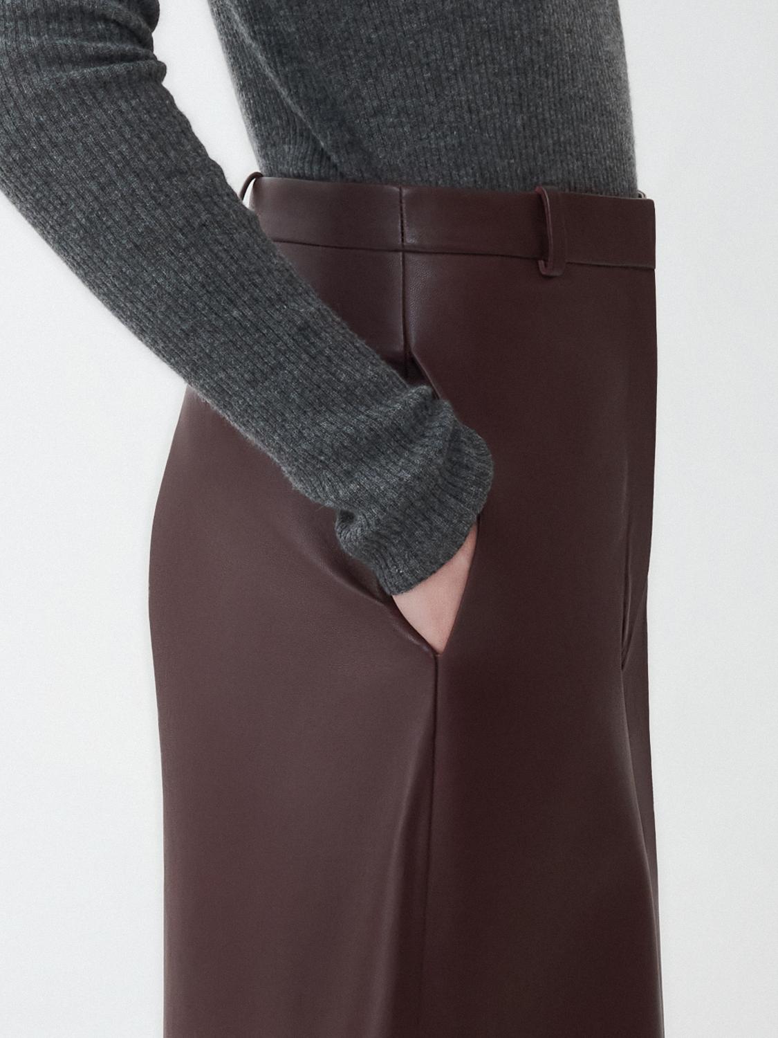 FABIANA FILIPPI PANTS: Pants woman Fabiana Filippi, Burgundy - Img 4