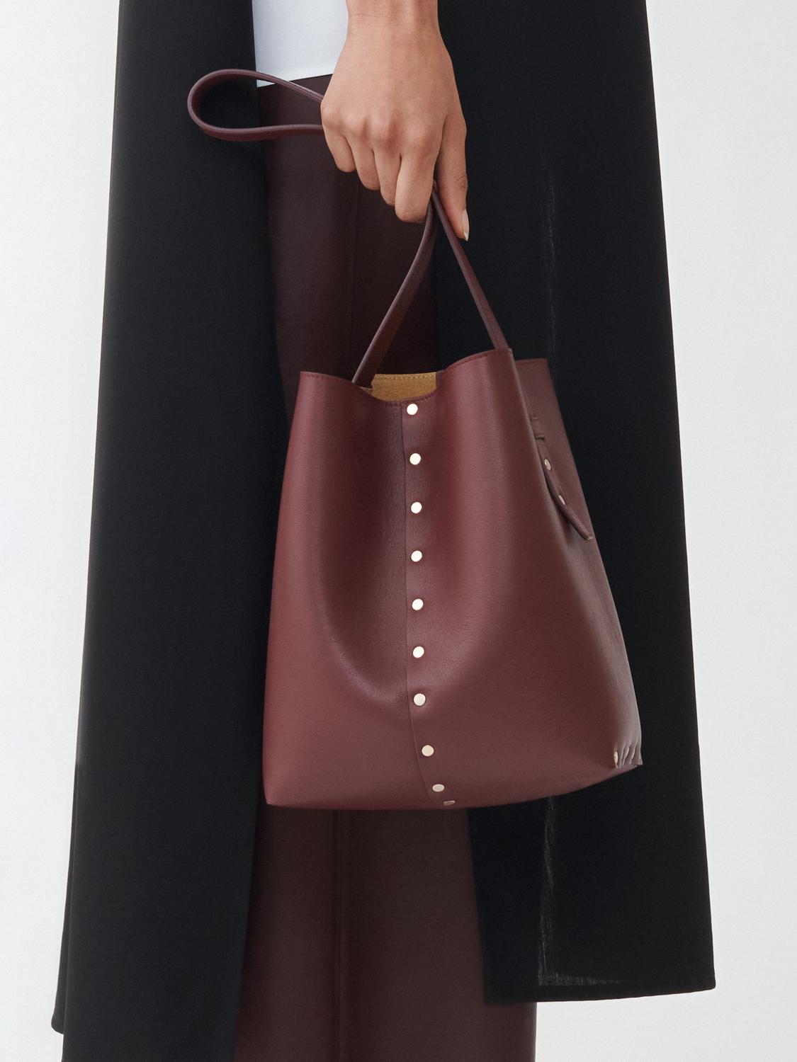 FABIANA FILIPPI SHOULDER BAG: Shoulder bag woman Fabiana Filippi, Burgundy - Img 2