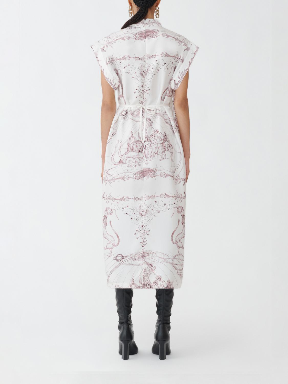 FABIANA FILIPPI DRESS: Dress woman Fabiana Filippi, White - Img 3