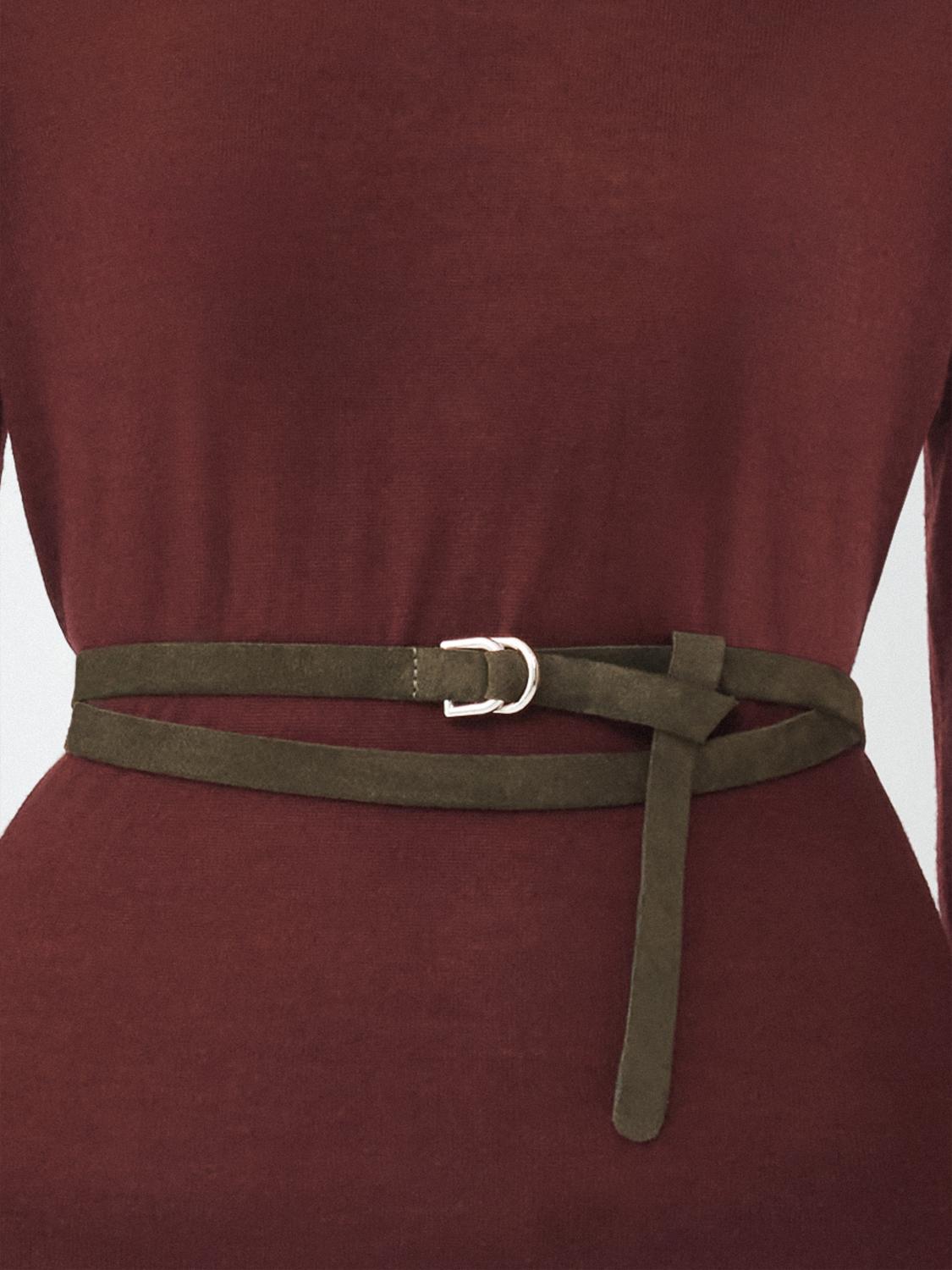 FABIANA FILIPPI BELT: Belt woman Fabiana Filippi, Olive - Img 3