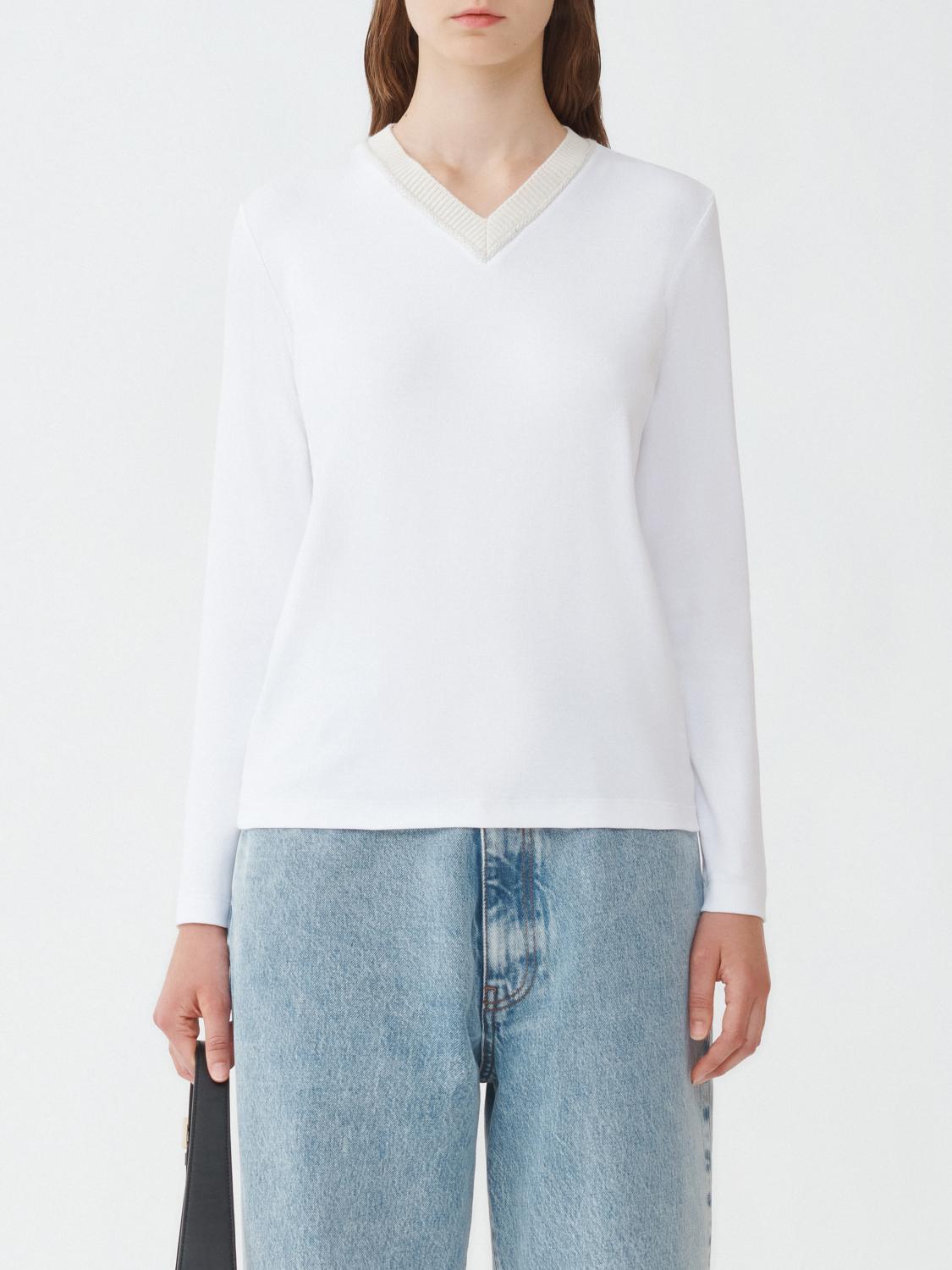 FABIANA FILIPPI SWEATER: Sweater woman Fabiana Filippi, White - Img 1