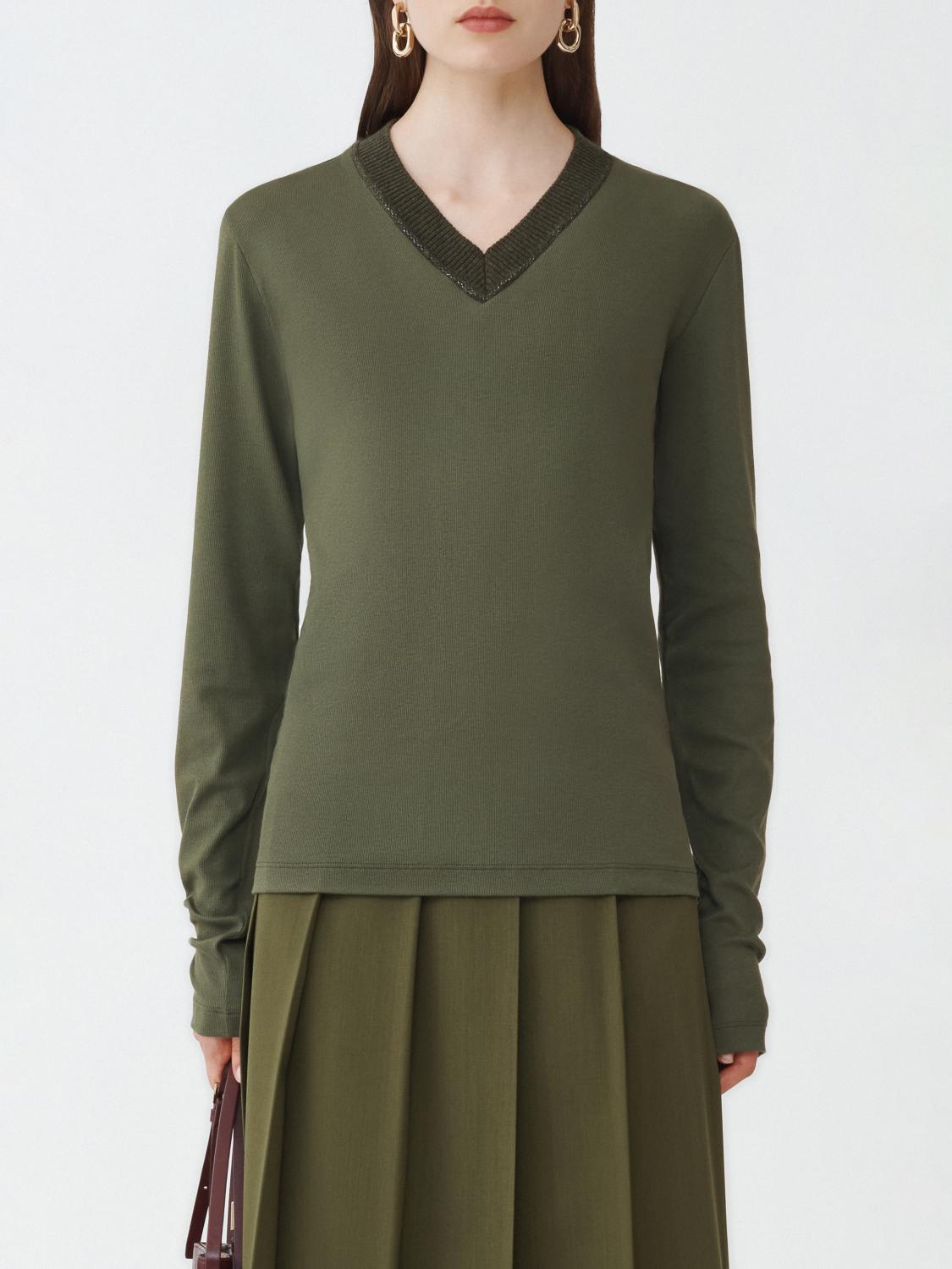 FABIANA FILIPPI SWEATER: Sweater woman Fabiana Filippi, Green - Img 1