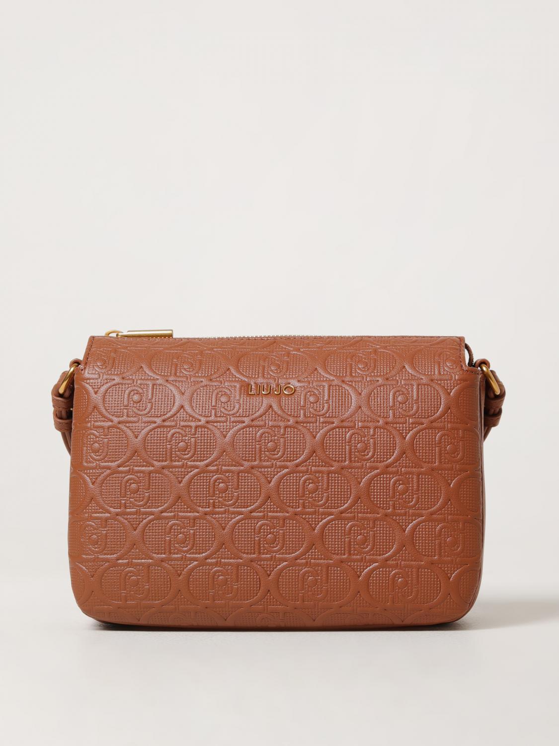 LIU JO CROSSBODY BAGS: Crossbody bags woman Liu Jo, Brown - Img 1