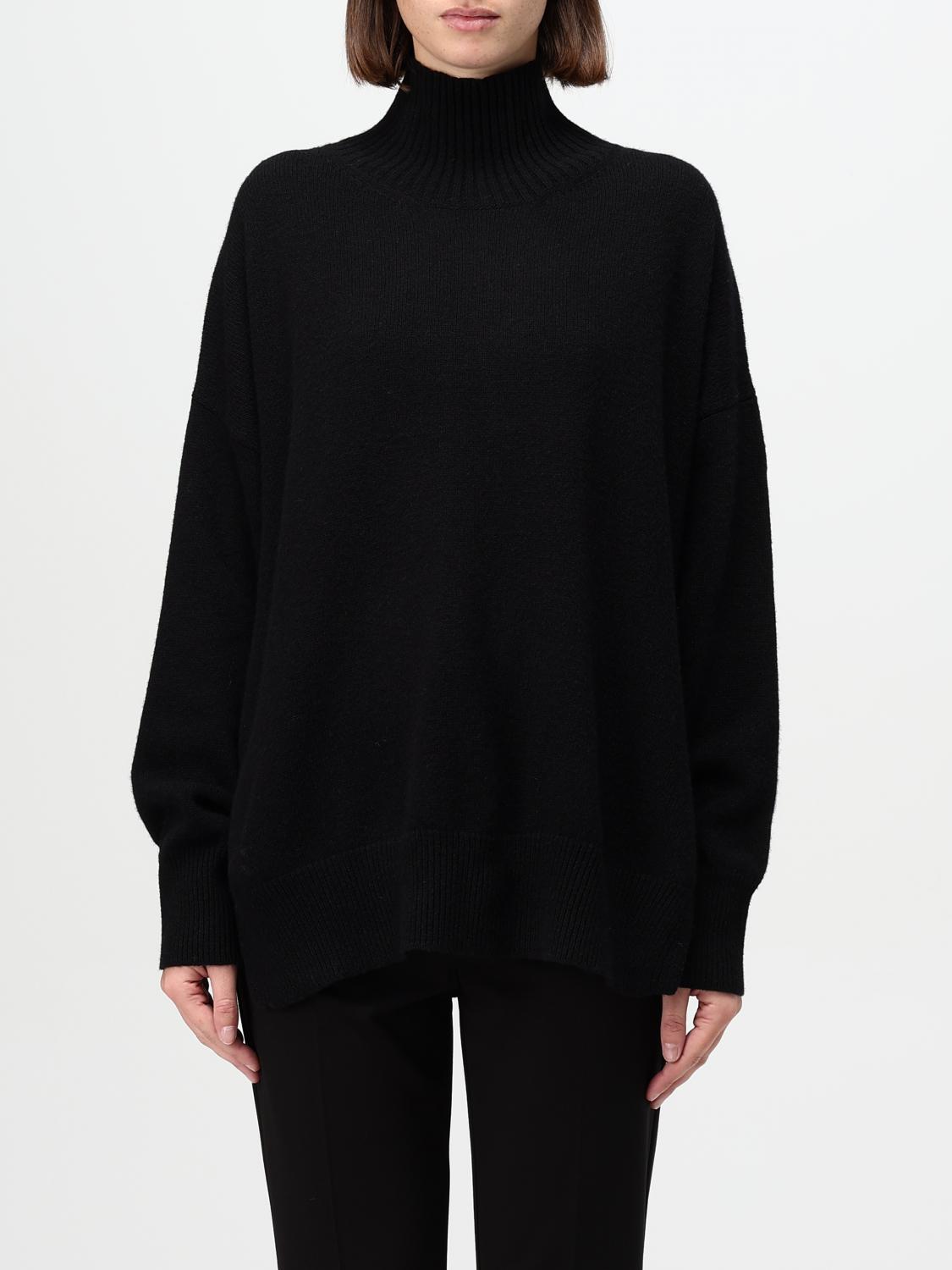 ROBERTO COLLINA MAGLIA: Pullover Roberto Collina in lana Merino e cashmere , Nero - Img 1